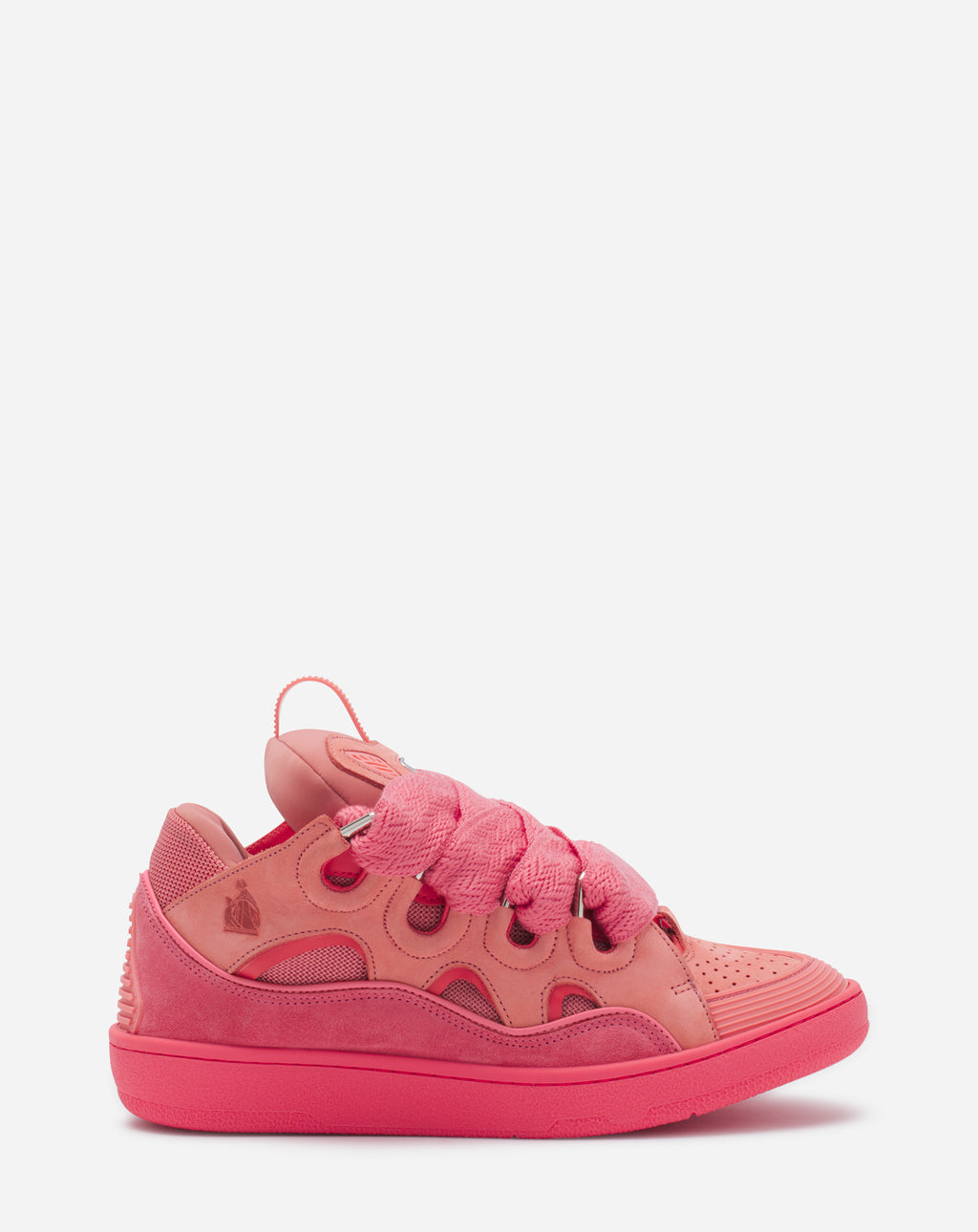 Leather Curb Sneakers | Lanvin – LANVIN