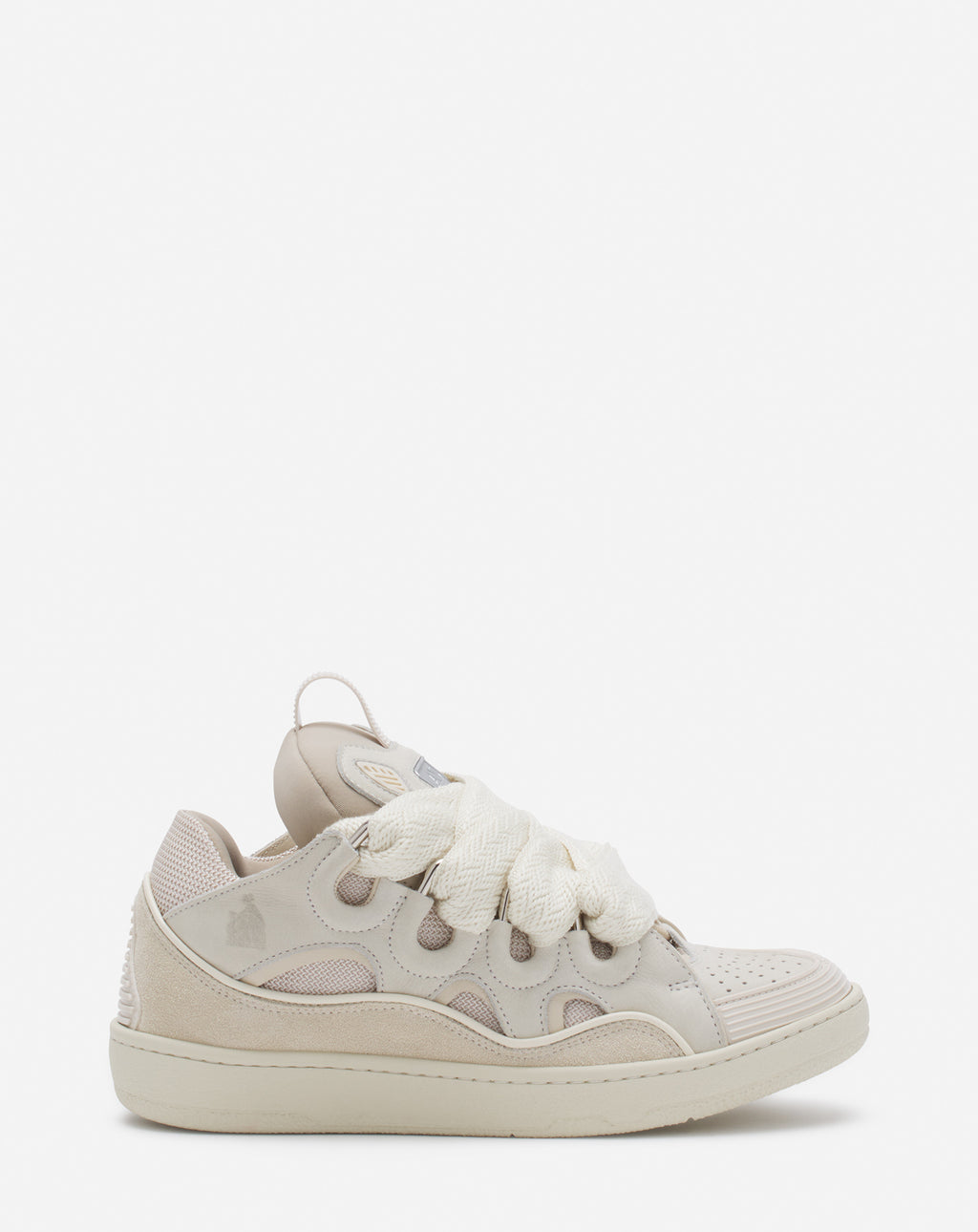 Leather Curb Sneakers | Lanvin – LANVIN