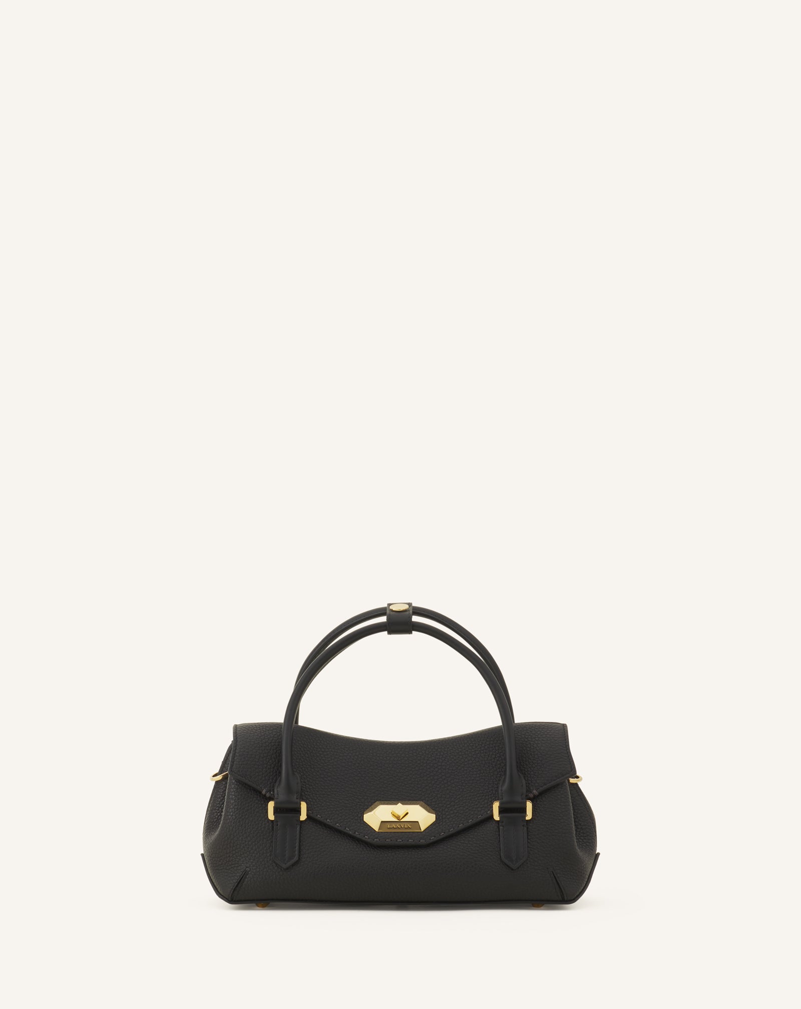 Black Le Confident By Lanvin 26 Leather Bag | Lanvin