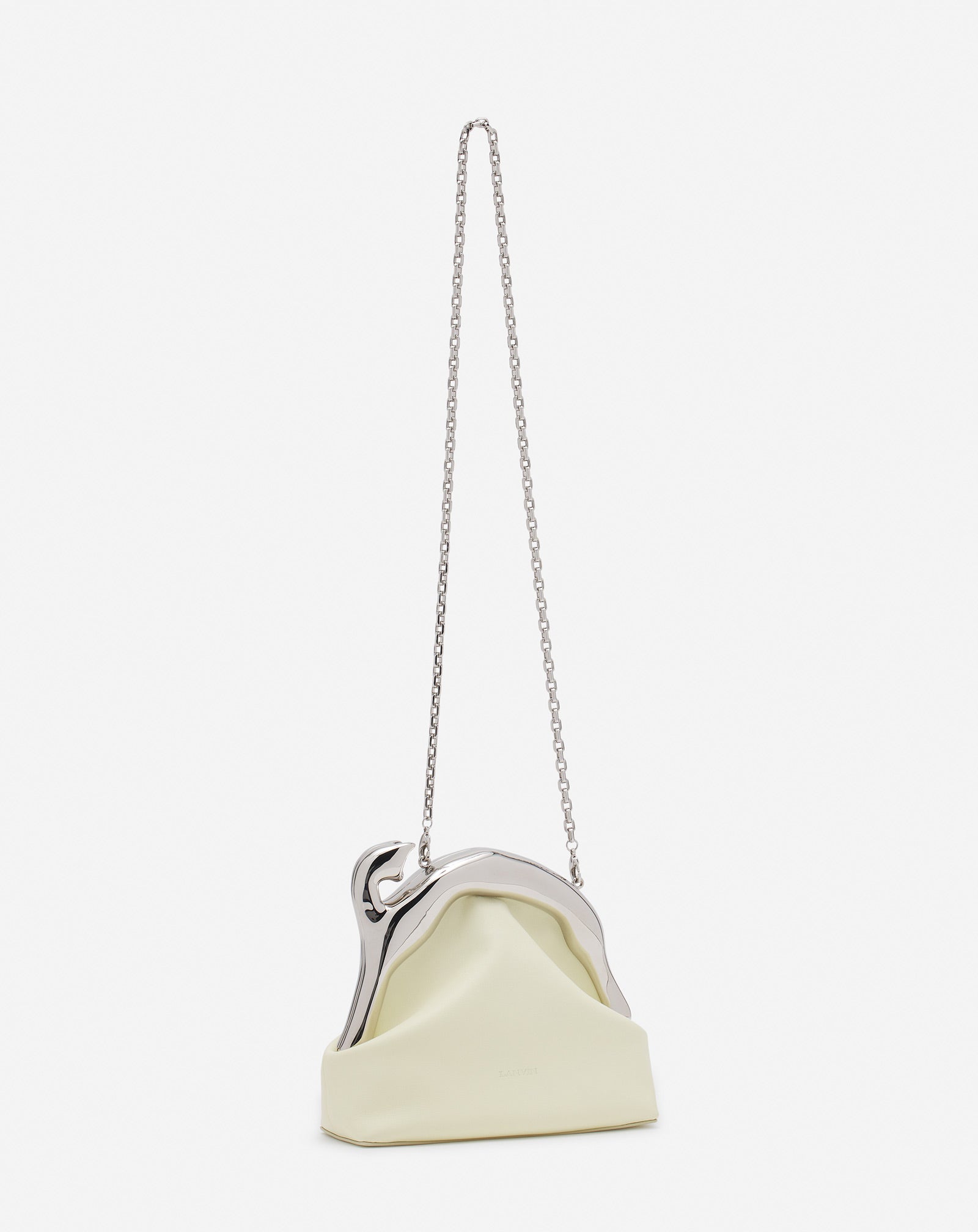 FUSION CAT LEATHER CLUTCH BAG