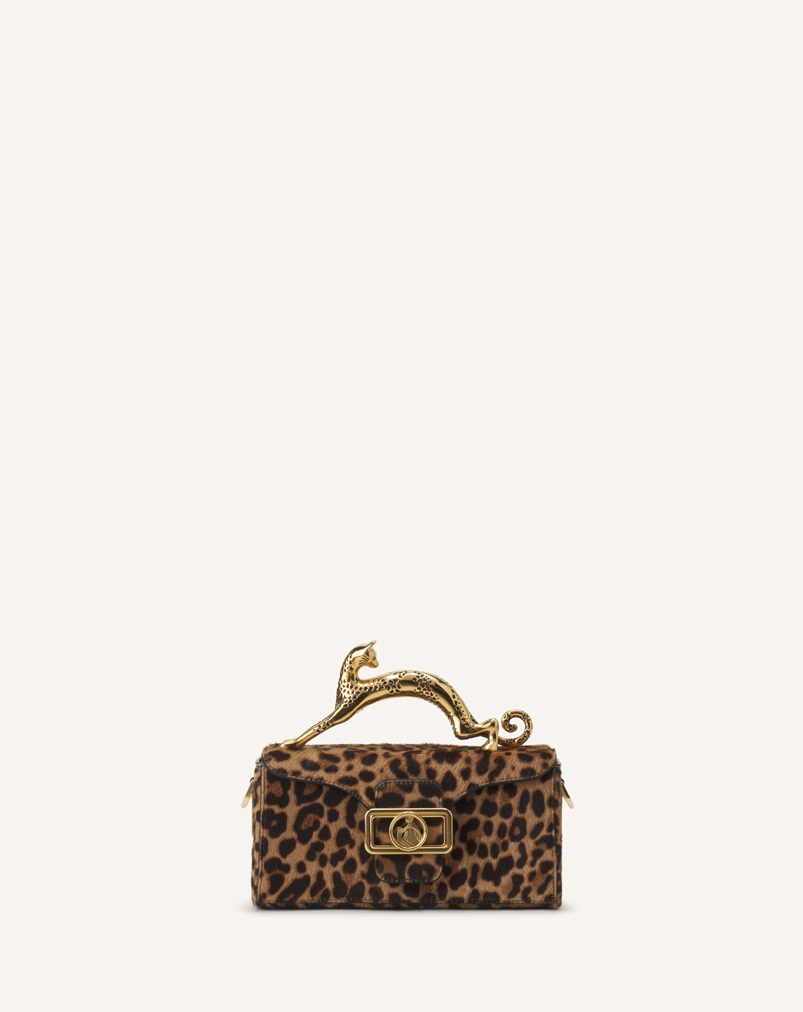 NANO PENCIL CAT BAG IN LEOPARD PRINT