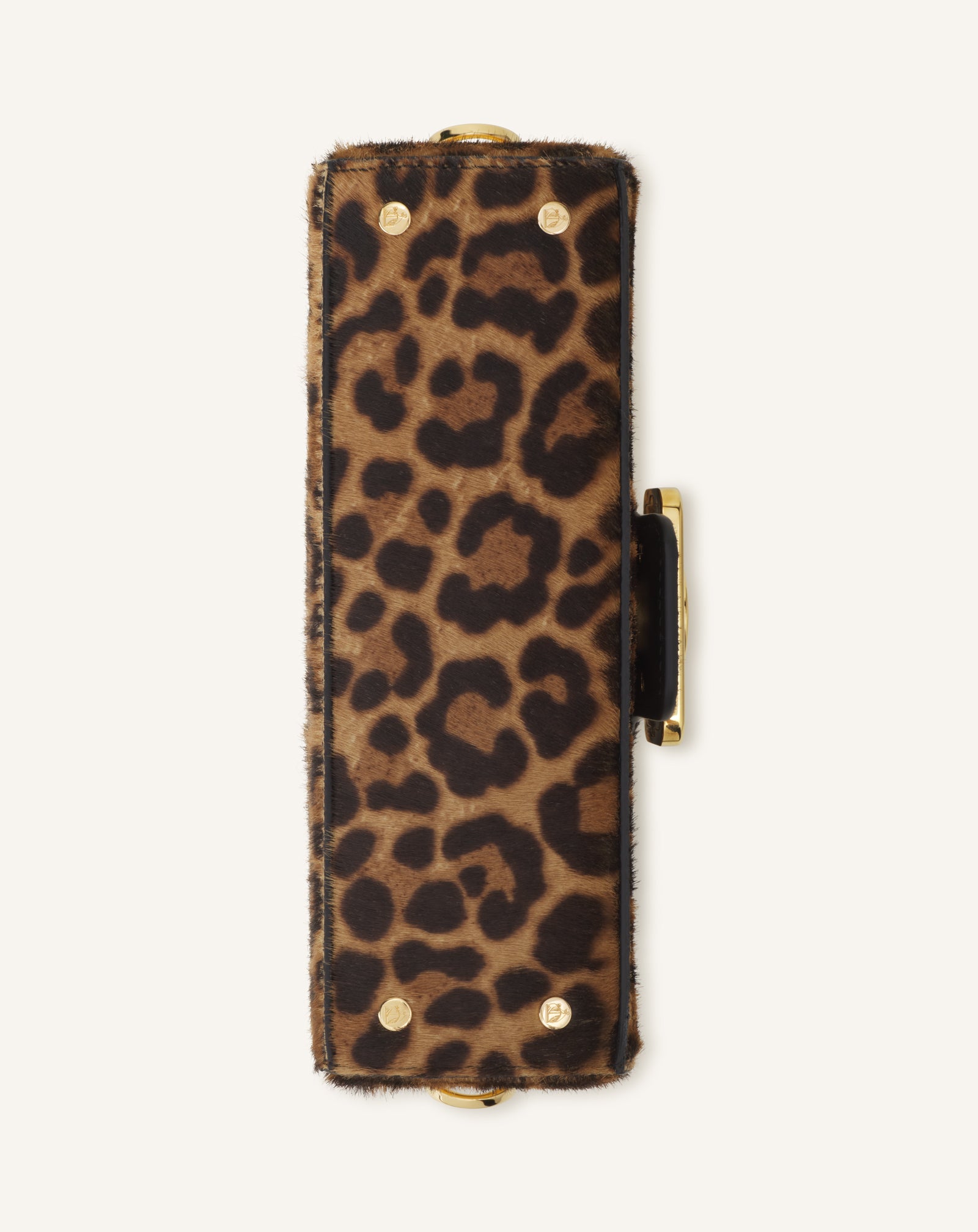 Beige Pencil Cat Nano Bag In Leopard Print | Lanvin