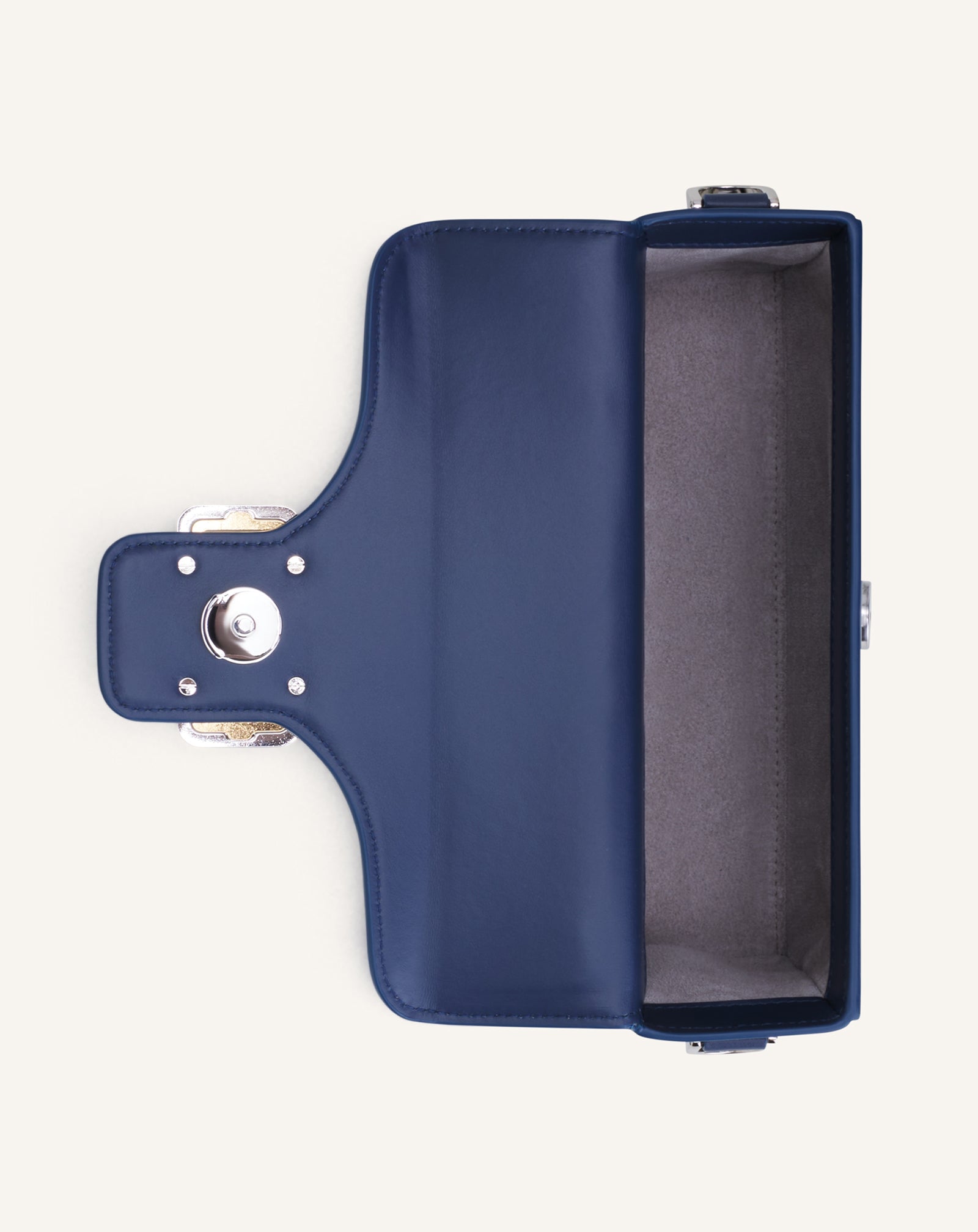 Blue Nano Pencil Cat Leather Bag | Lanvin