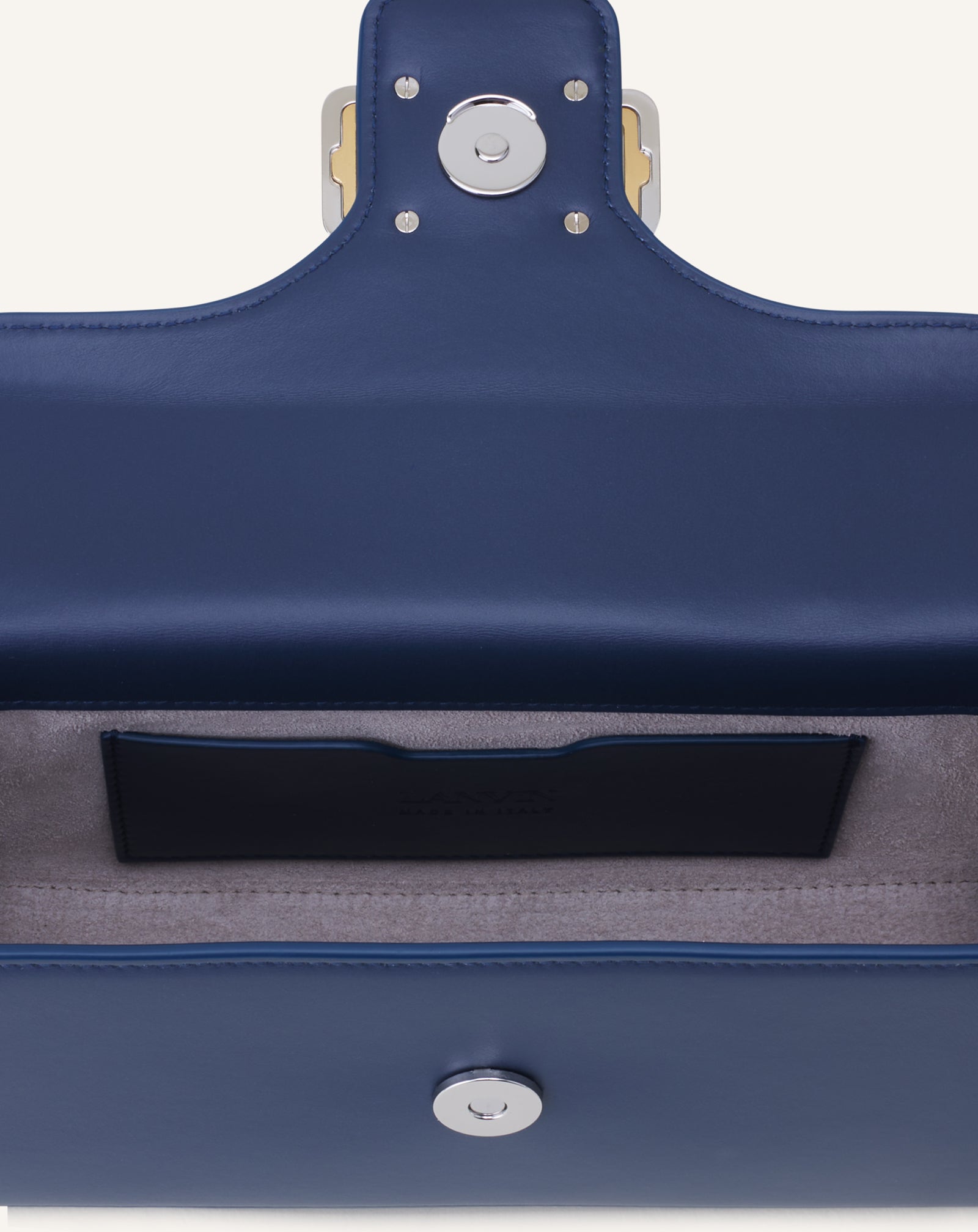 Blue Nano Pencil Cat Leather Bag | Lanvin