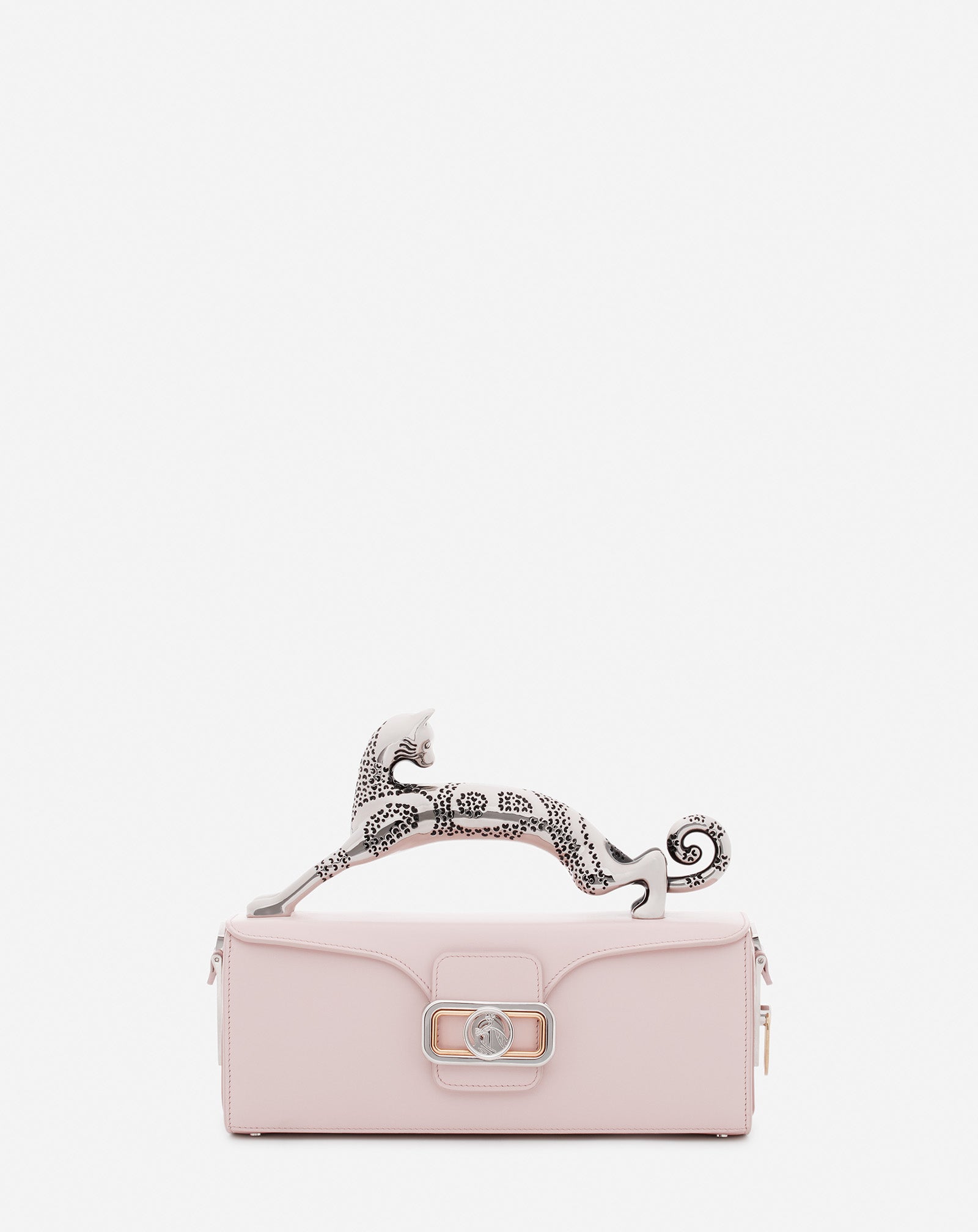 MEDIUM LEATHER PENCIL CAT BAG LW-BGBRG5-TOPS-P24520U
