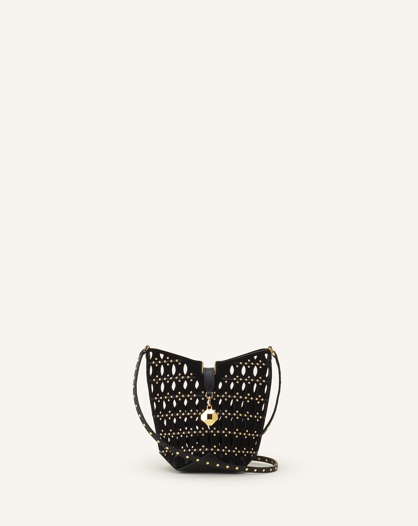 CATCH NANO BY LANVIN BUCKET BAG IN SUEDE