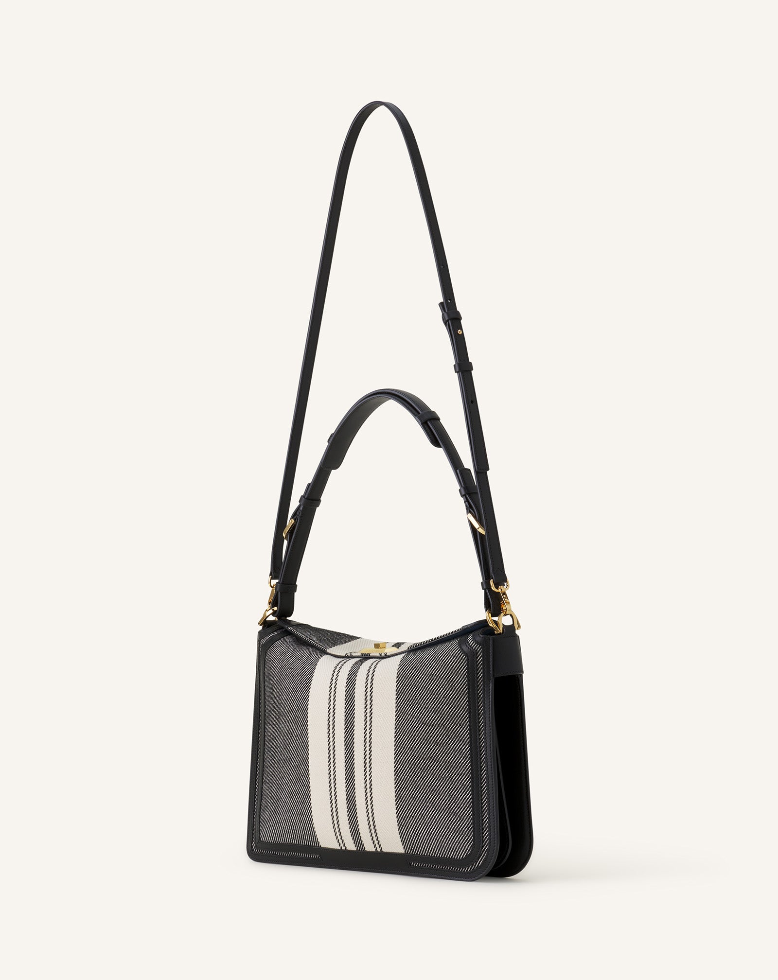 COMPAGNON BAG IN STRIPED CANVAS