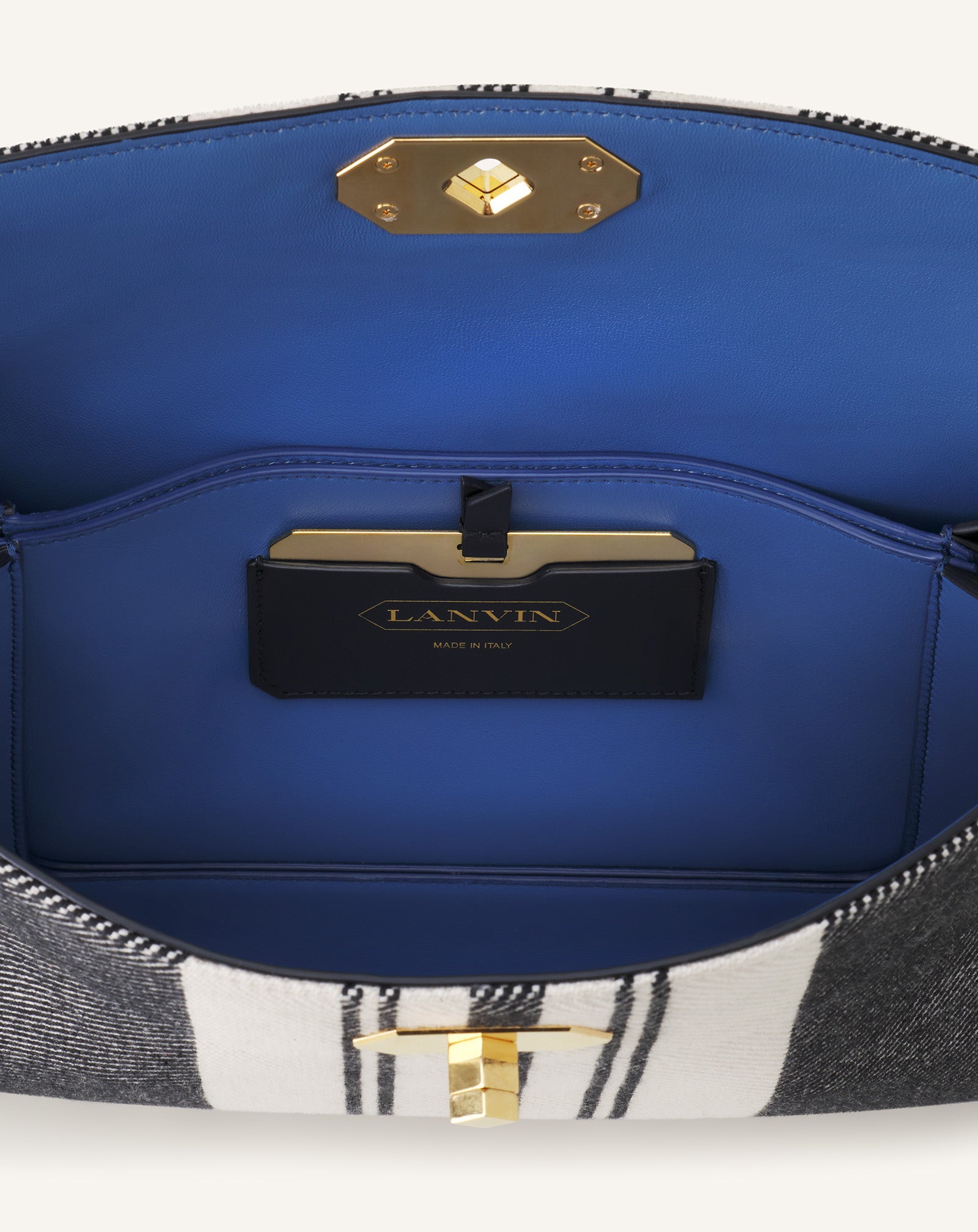 COMPAGNON BAG IN STRIPED CANVAS