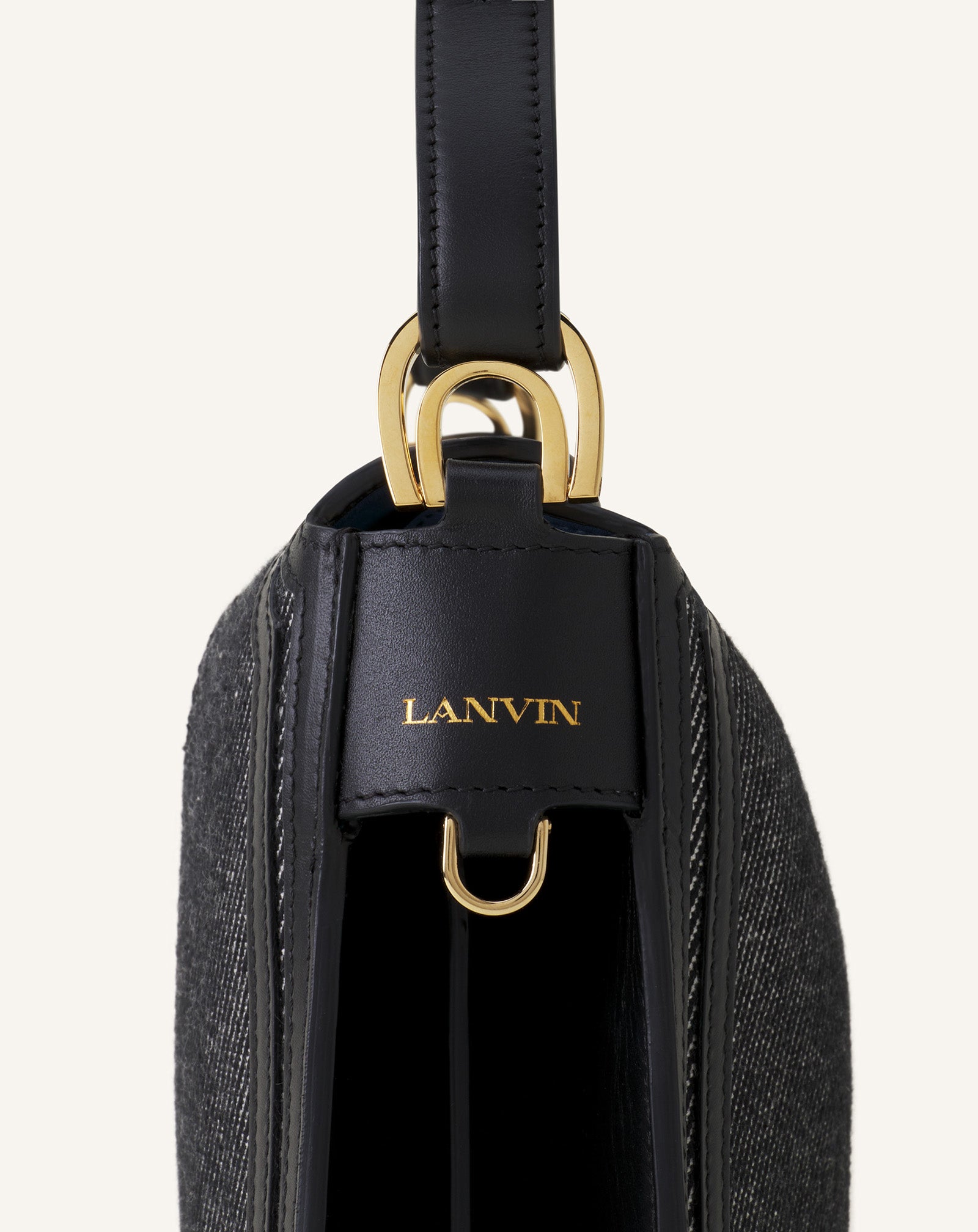 COMPAGNON BAG IN STRIPED CANVAS