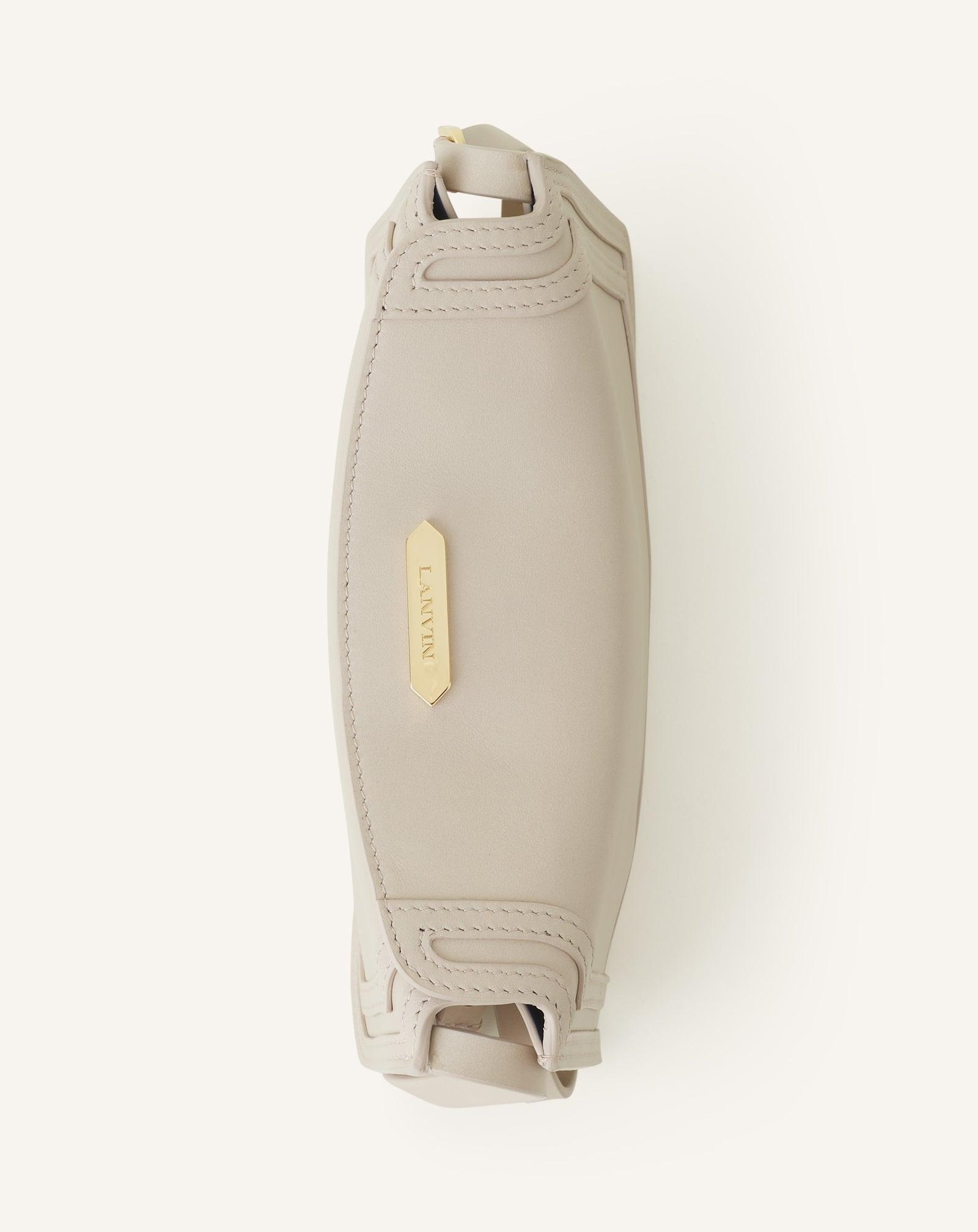WHITE COMPAGNON 16 LEATHER BAG