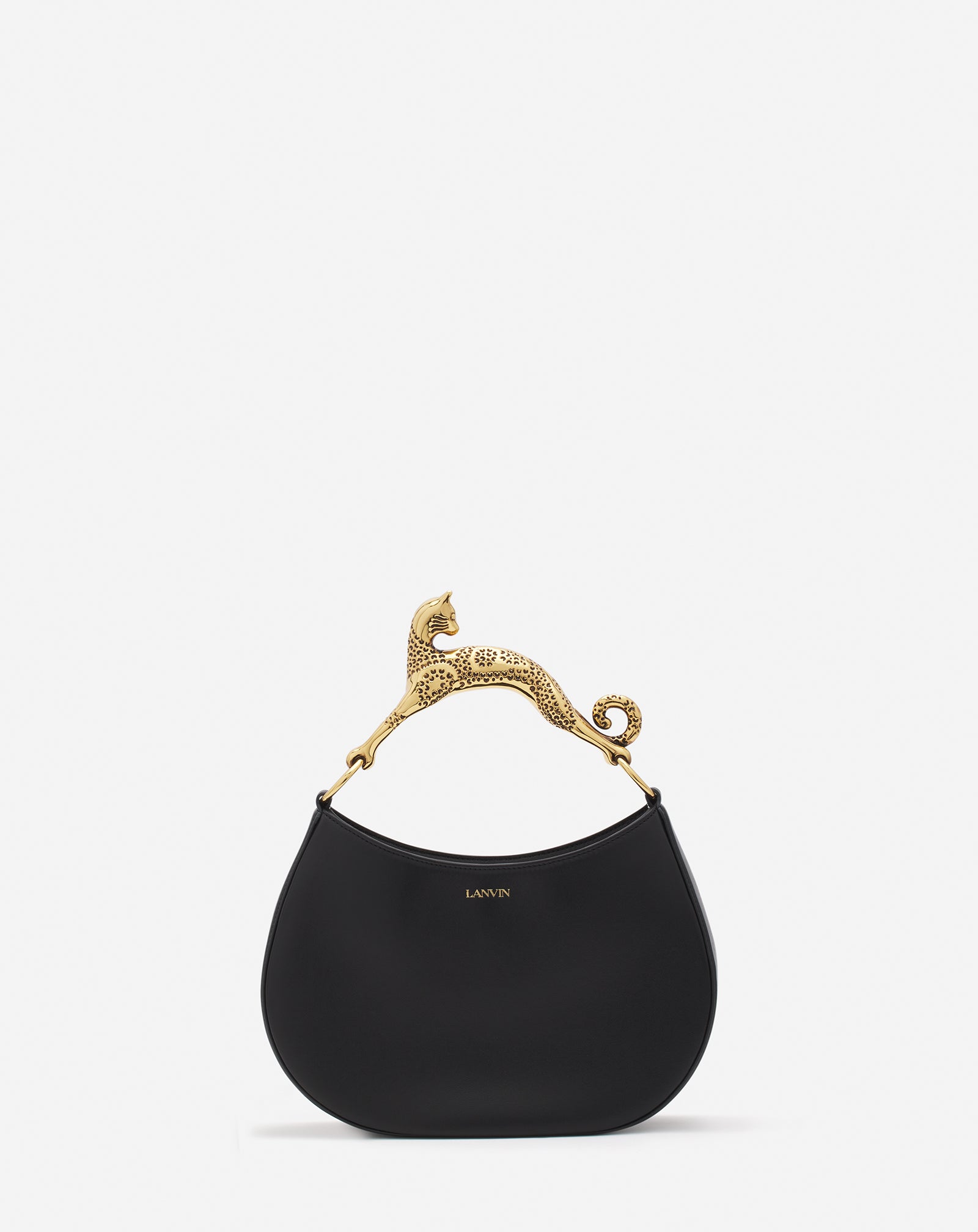 Hobo Cat Leather Bag | Lanvin – LANVIN