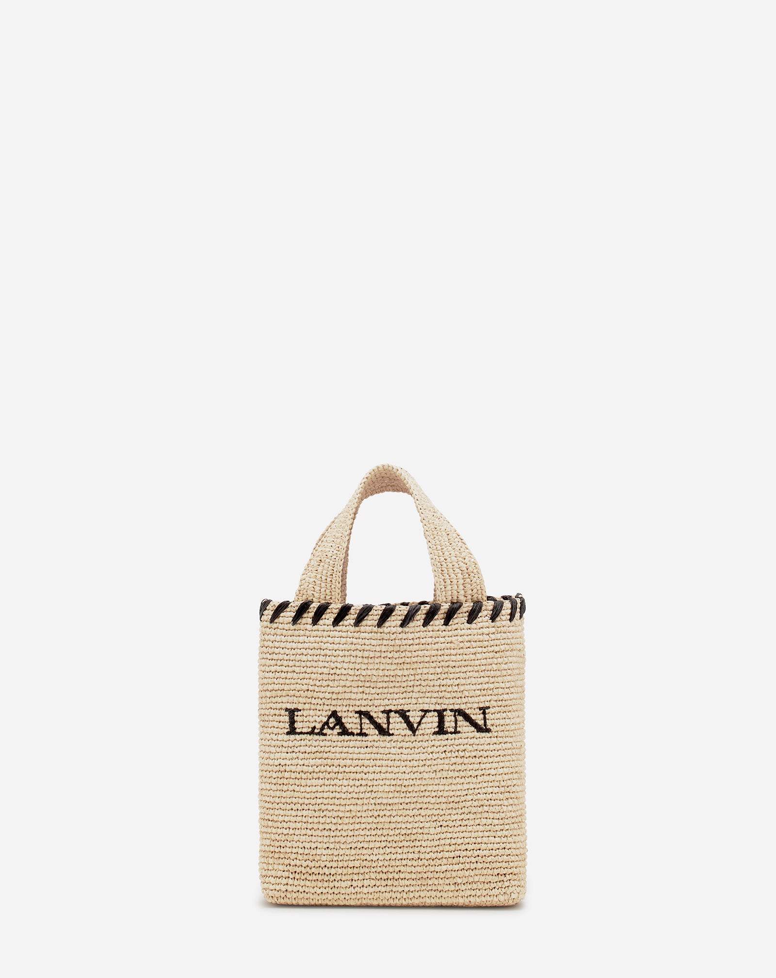 LANVIN NANO RAFFIA TOTE BAG LW-BGST01-RAF1-P256510U
