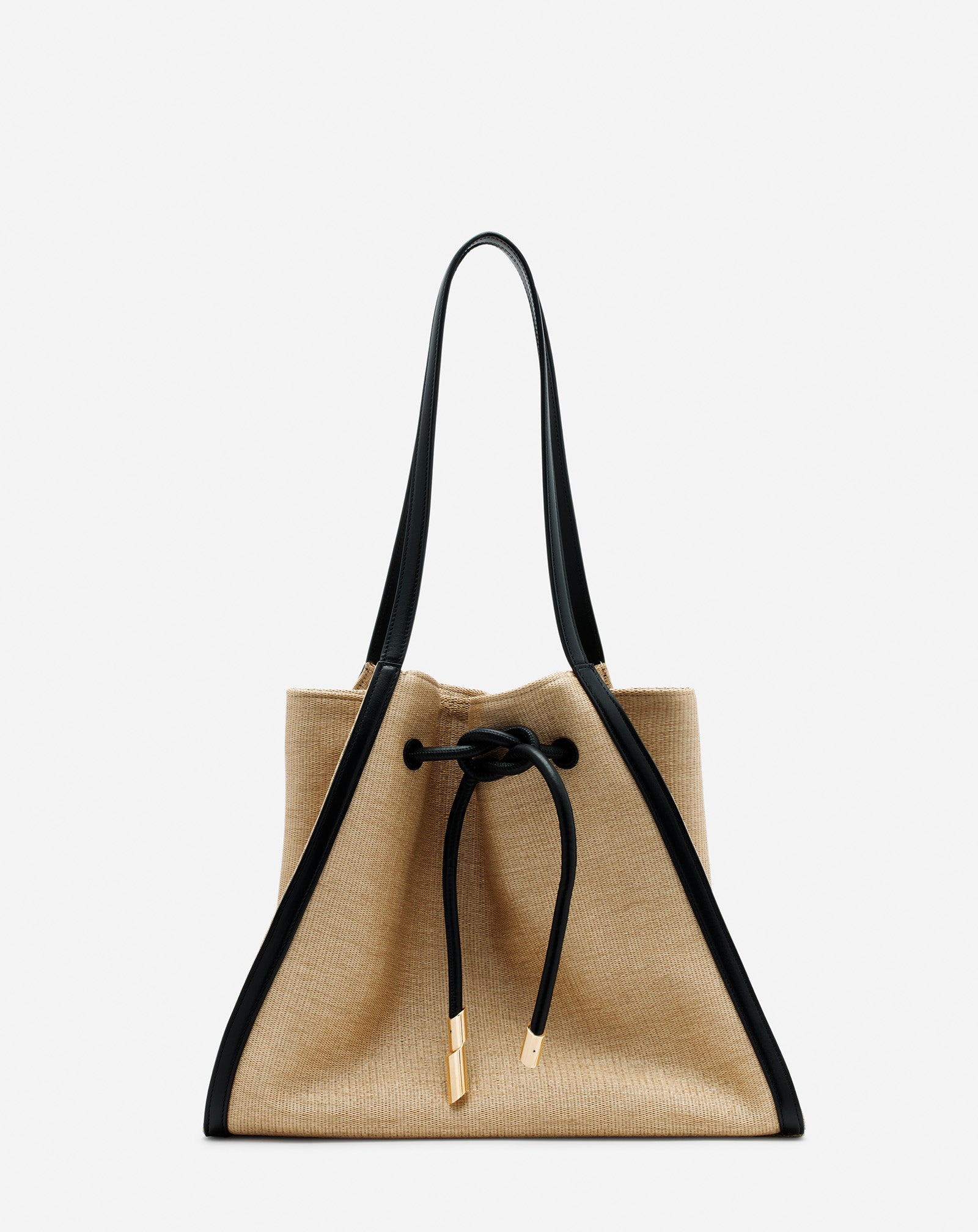 Lanvin Sequence Bag Natural Black