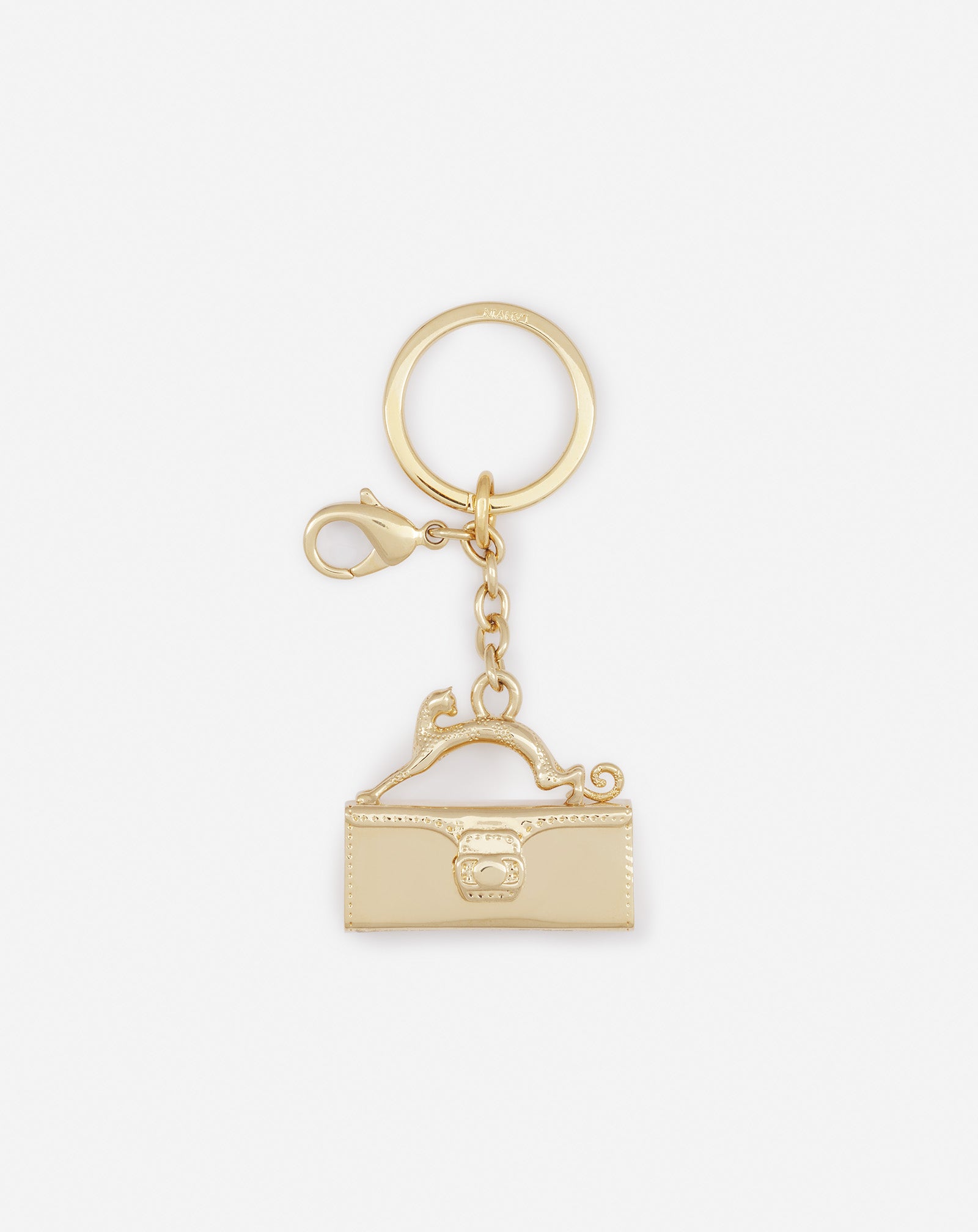 PENCIL CAT BRASS KEY RING LW-SLJK0P-BRAS-P24M1U