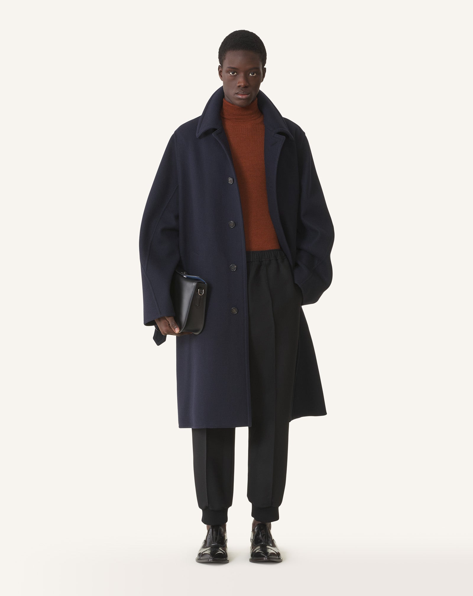 DOUBLE-FACED CAR COAT