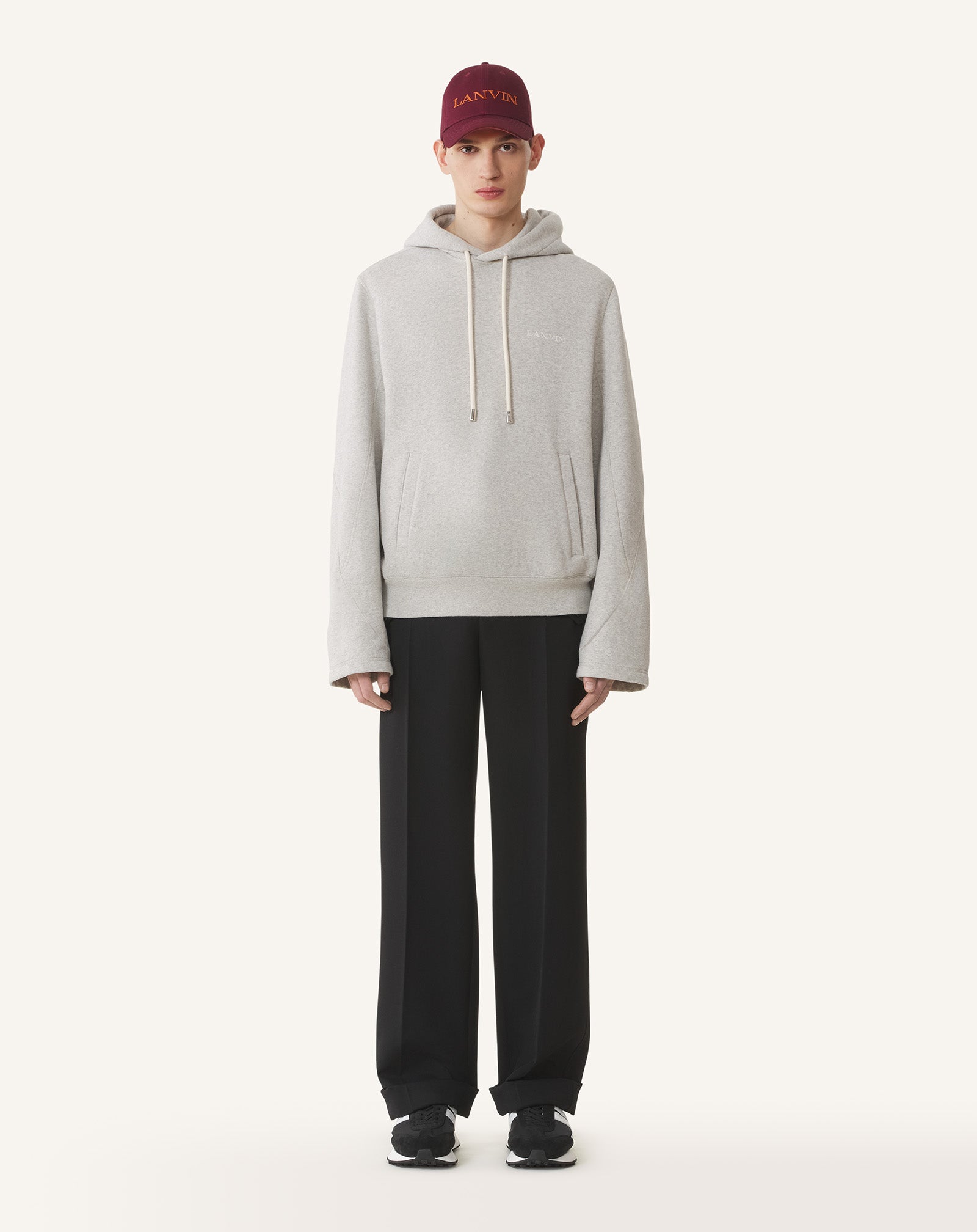 COTTON AND CASHMERE HOODIE