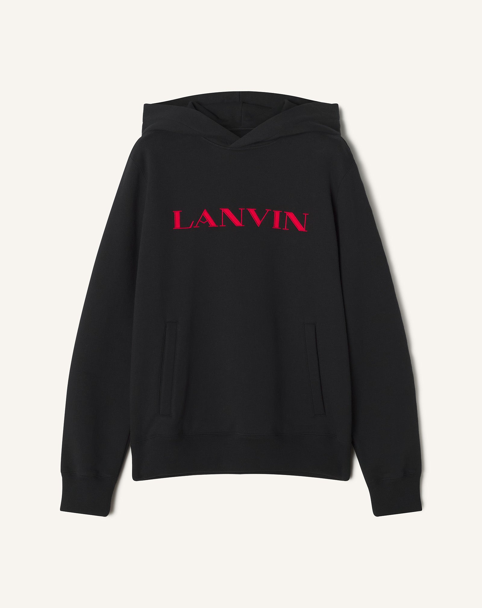 LANVIN EMBROIDERED HOODIE