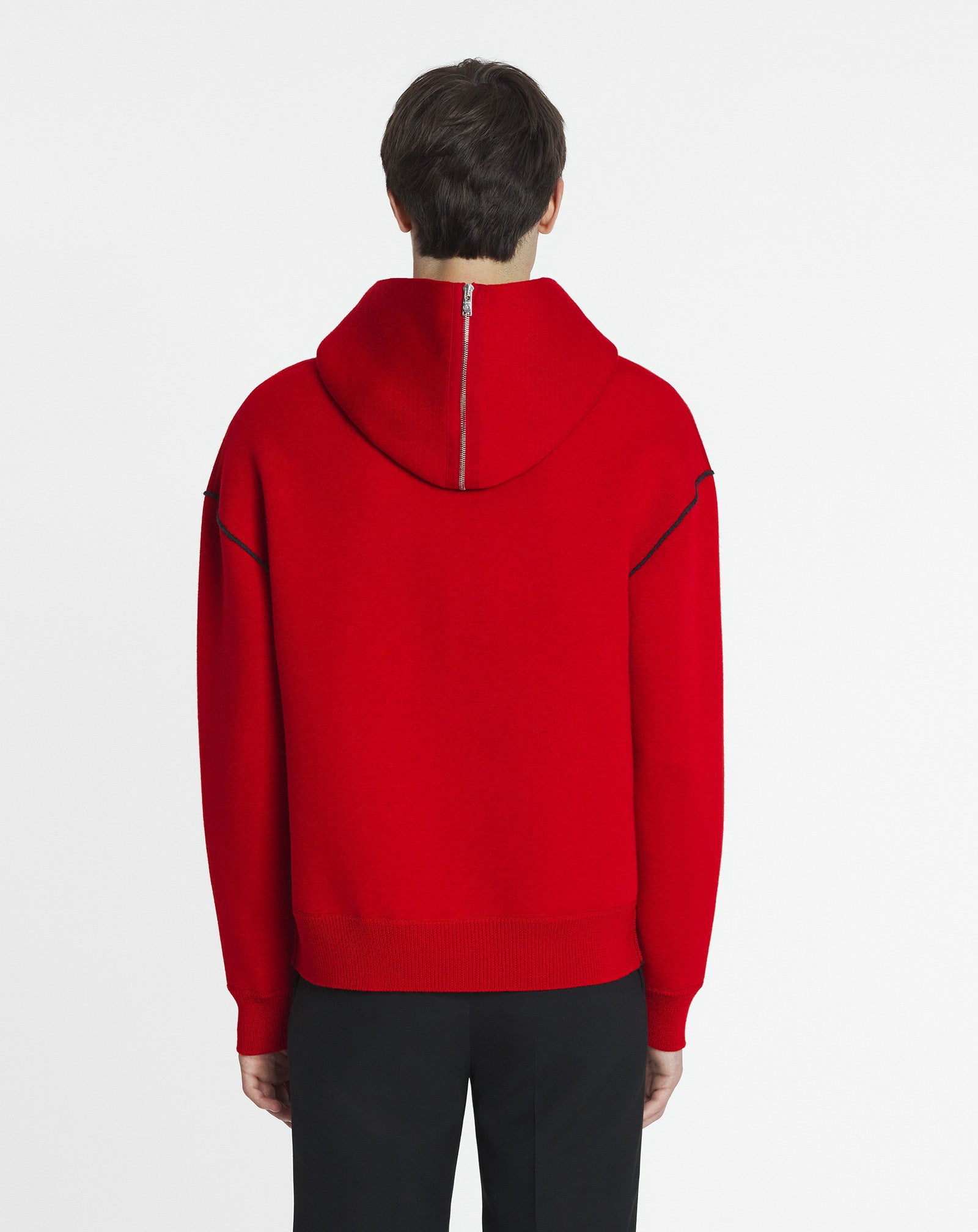 BAGGY WOOL HOODIE