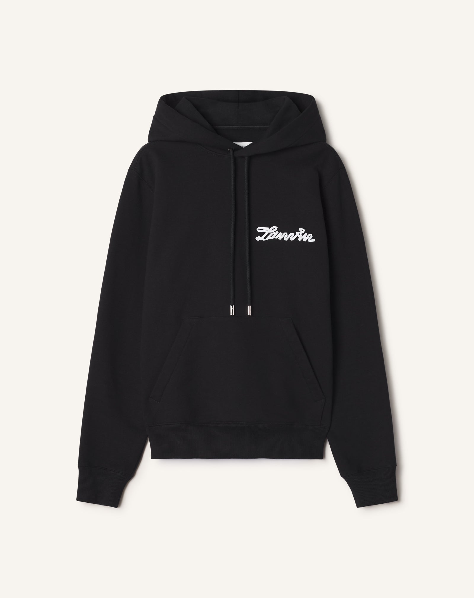 LANVIN RIBBON HOODIE IN COTTON