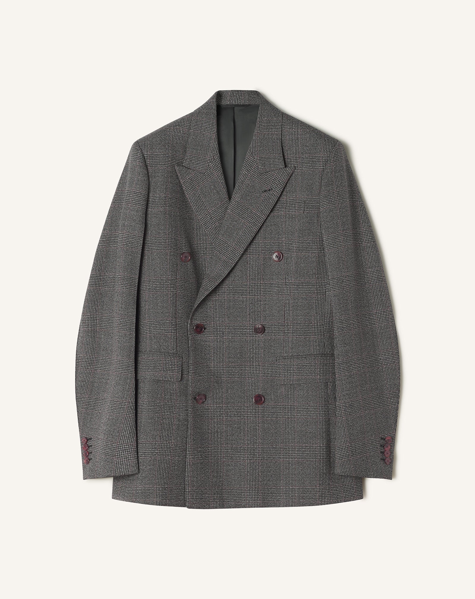 FITTED DOUBLE-BREASTED JACKET