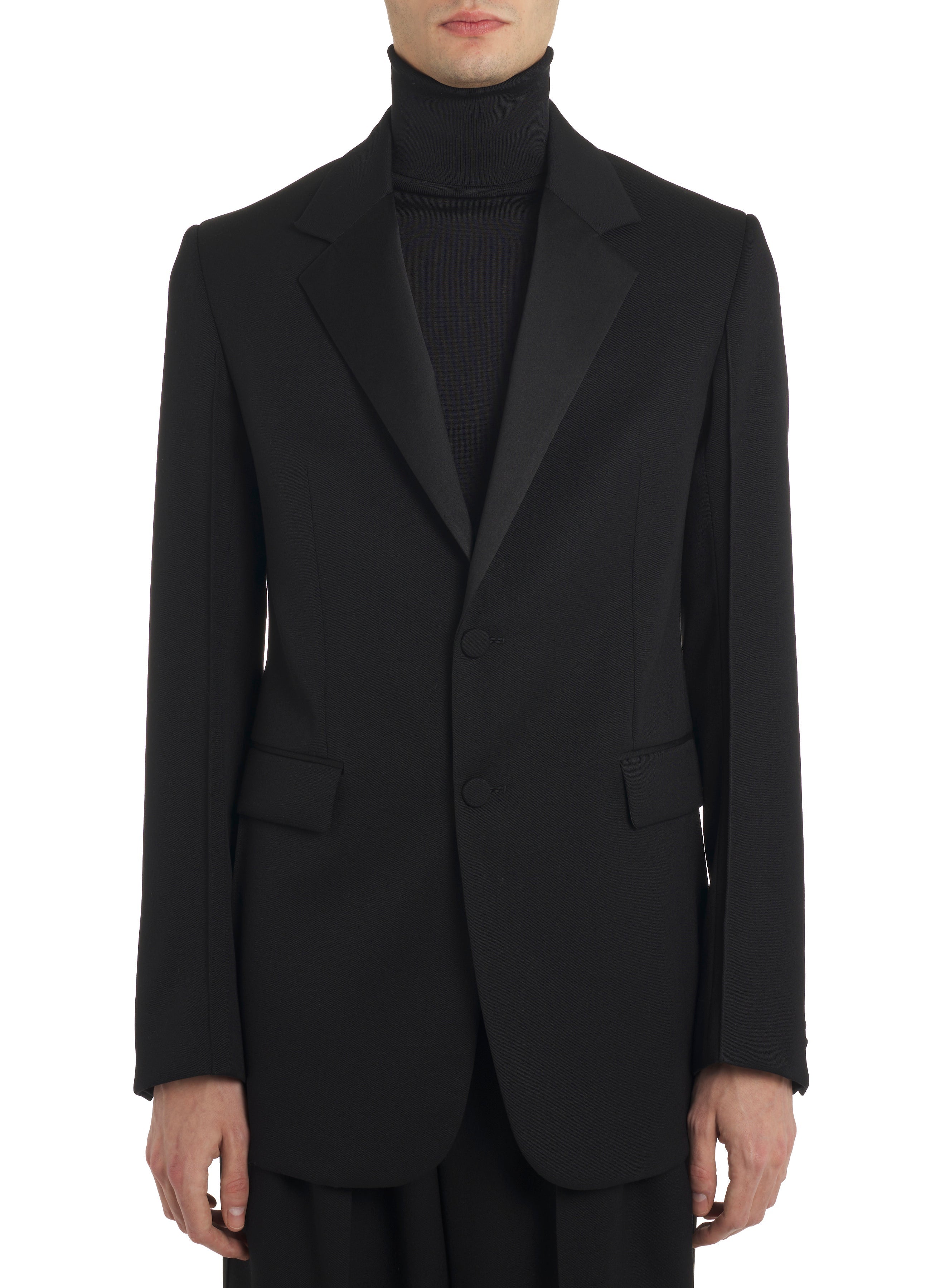 FITTED SINGLE-BREASTED JACKET