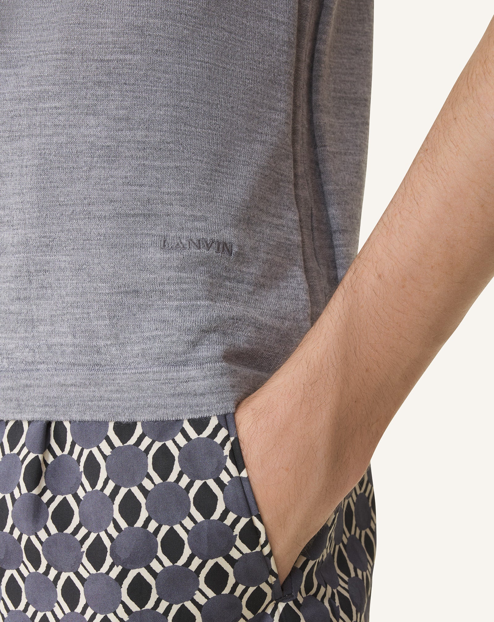 MERINO WOOL POLO SHIRT