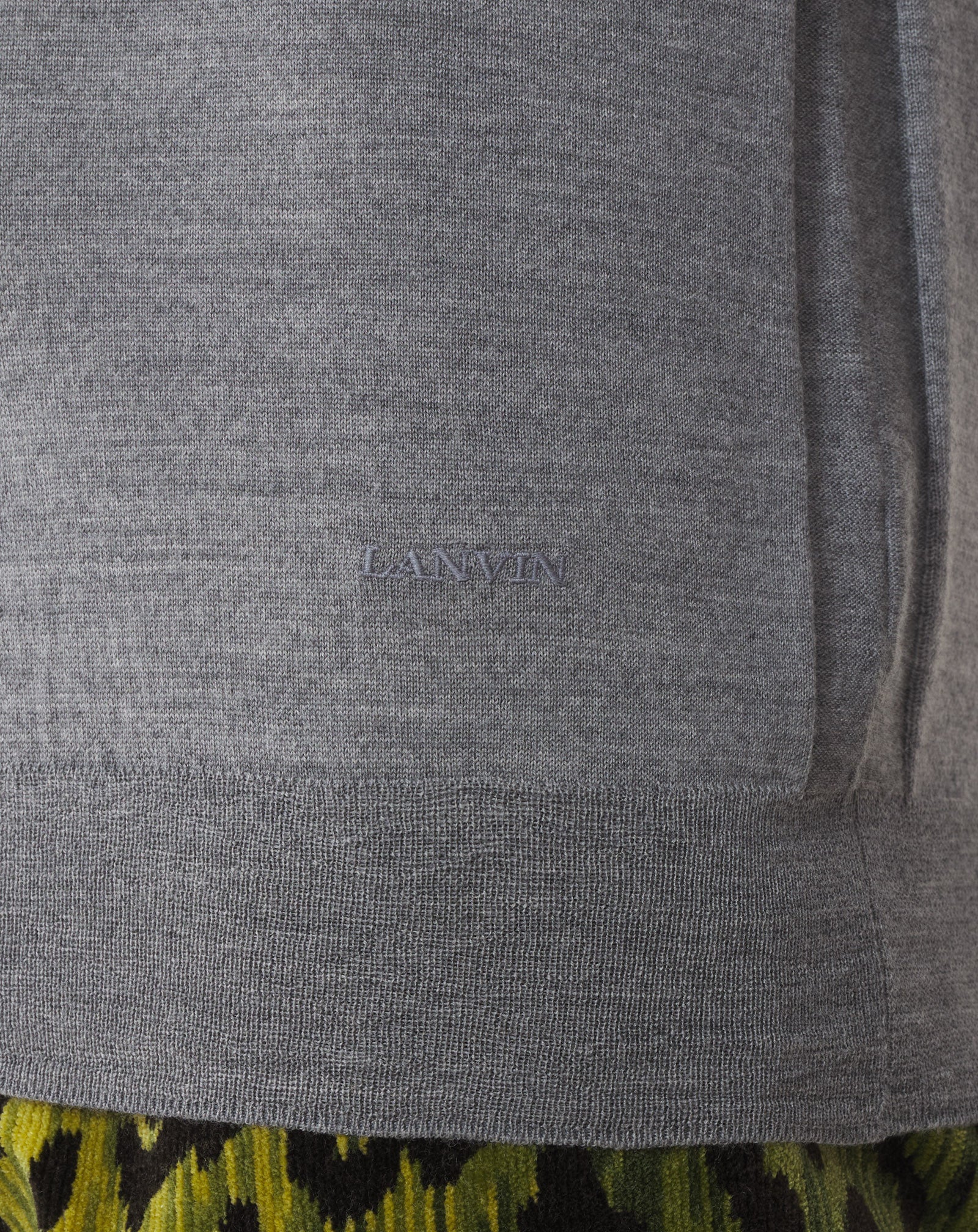 BLACK CLASSIC MERINO WOOL SWEATER