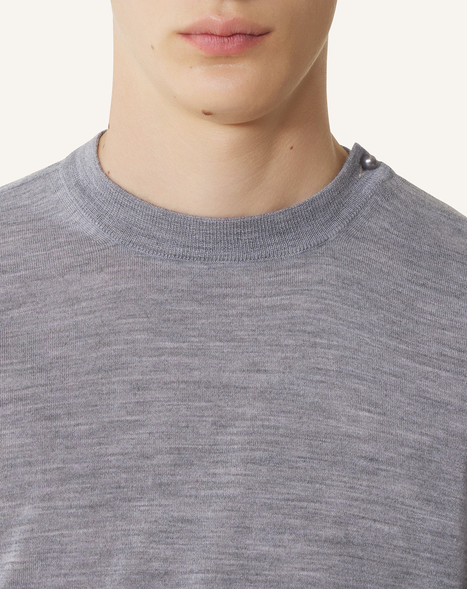 Black Merino Wool Sweater | Lanvin