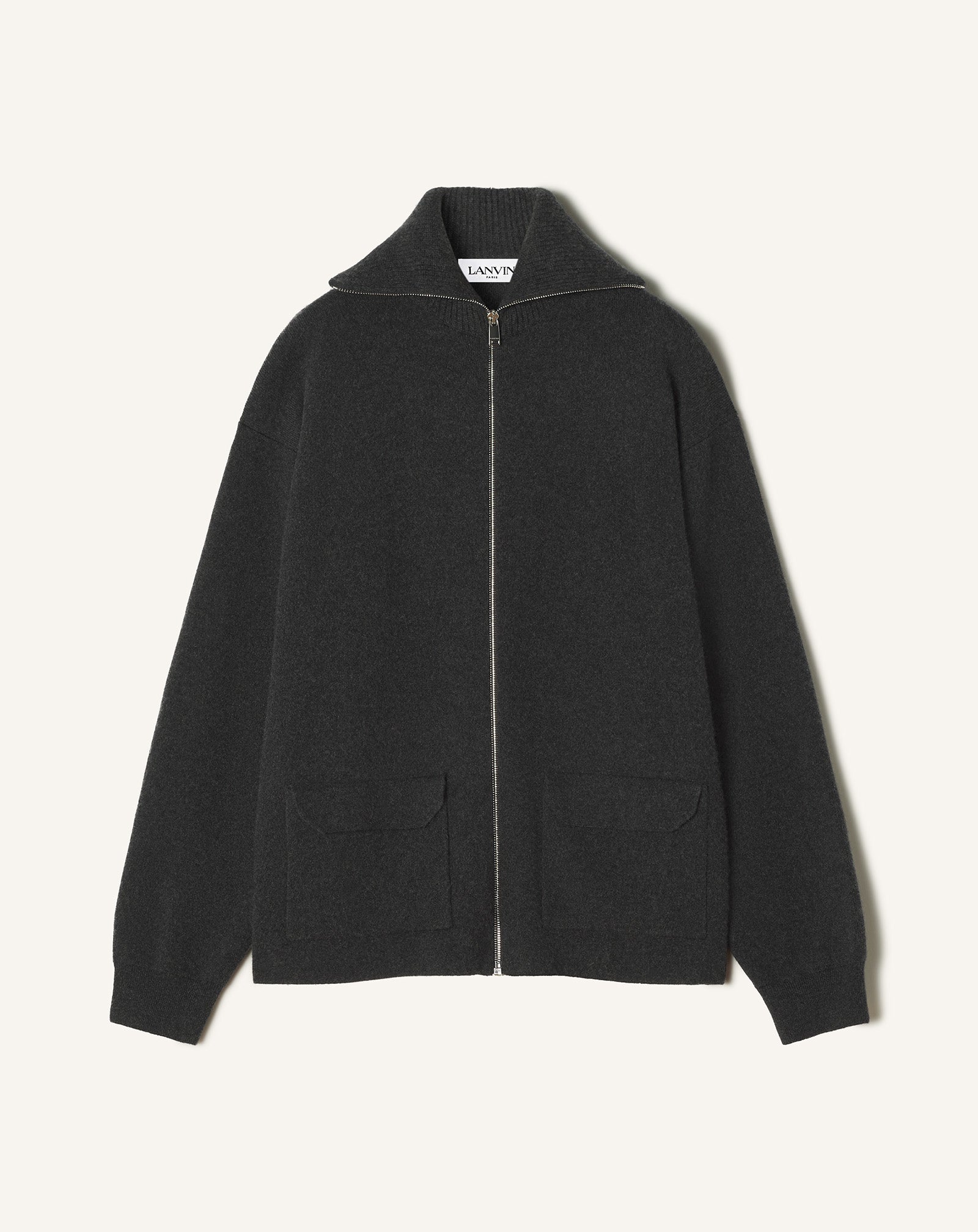 CASHMERE ZIP CARDIGAN RM-PO0030-K077-H25100S