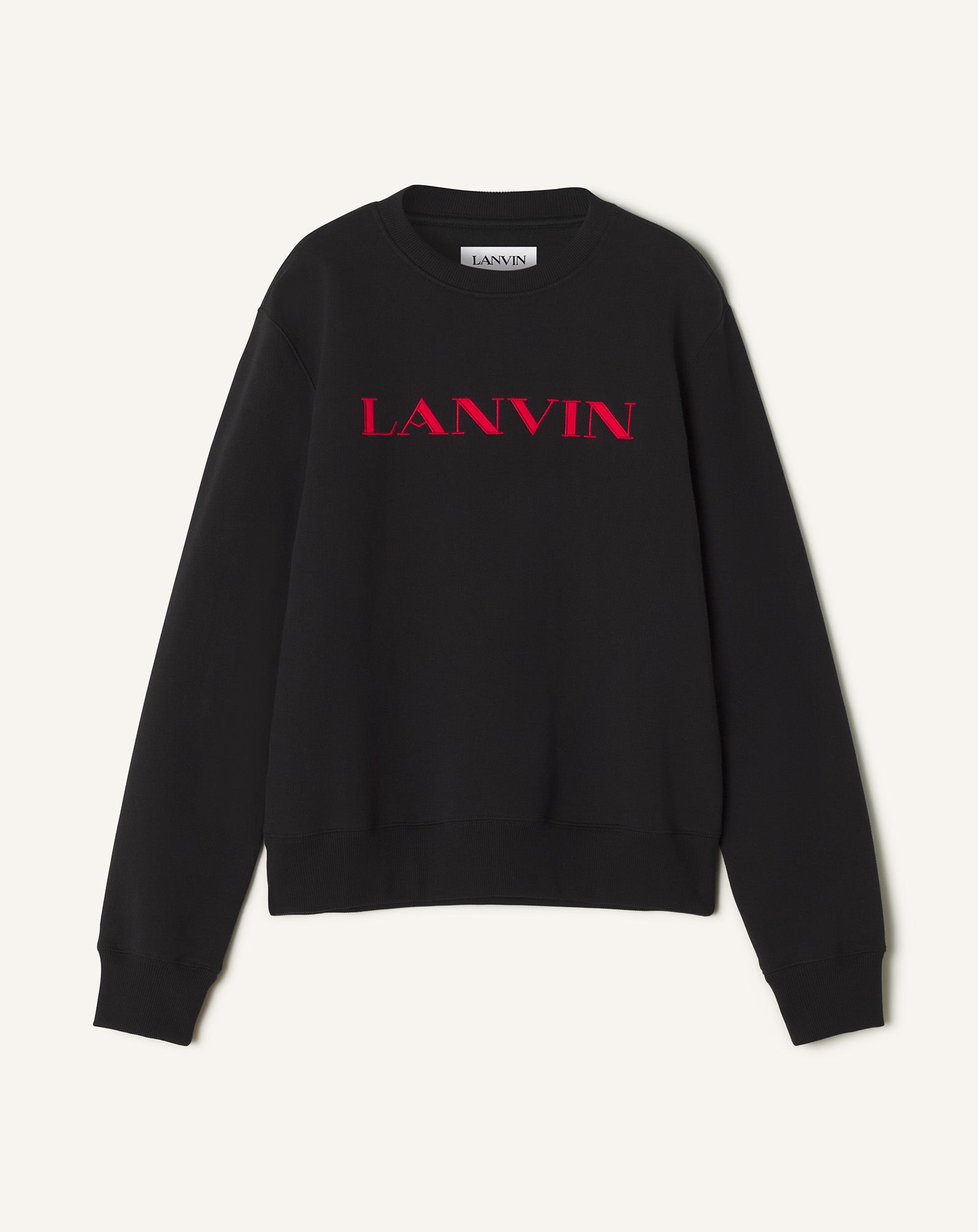 LANVIN EMBROIDERED SWEATSHIRT