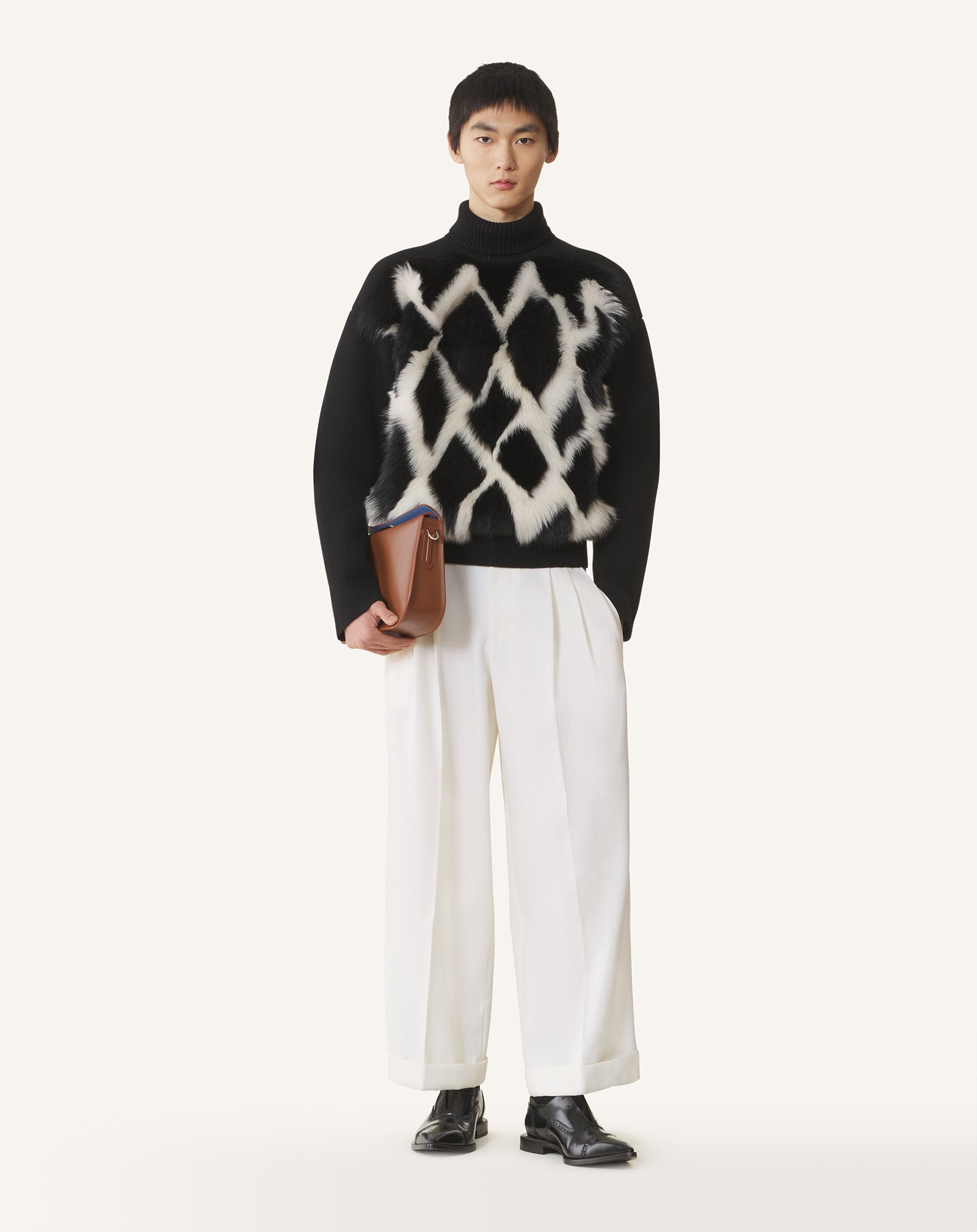 TRIPLE PLEATED PANTS