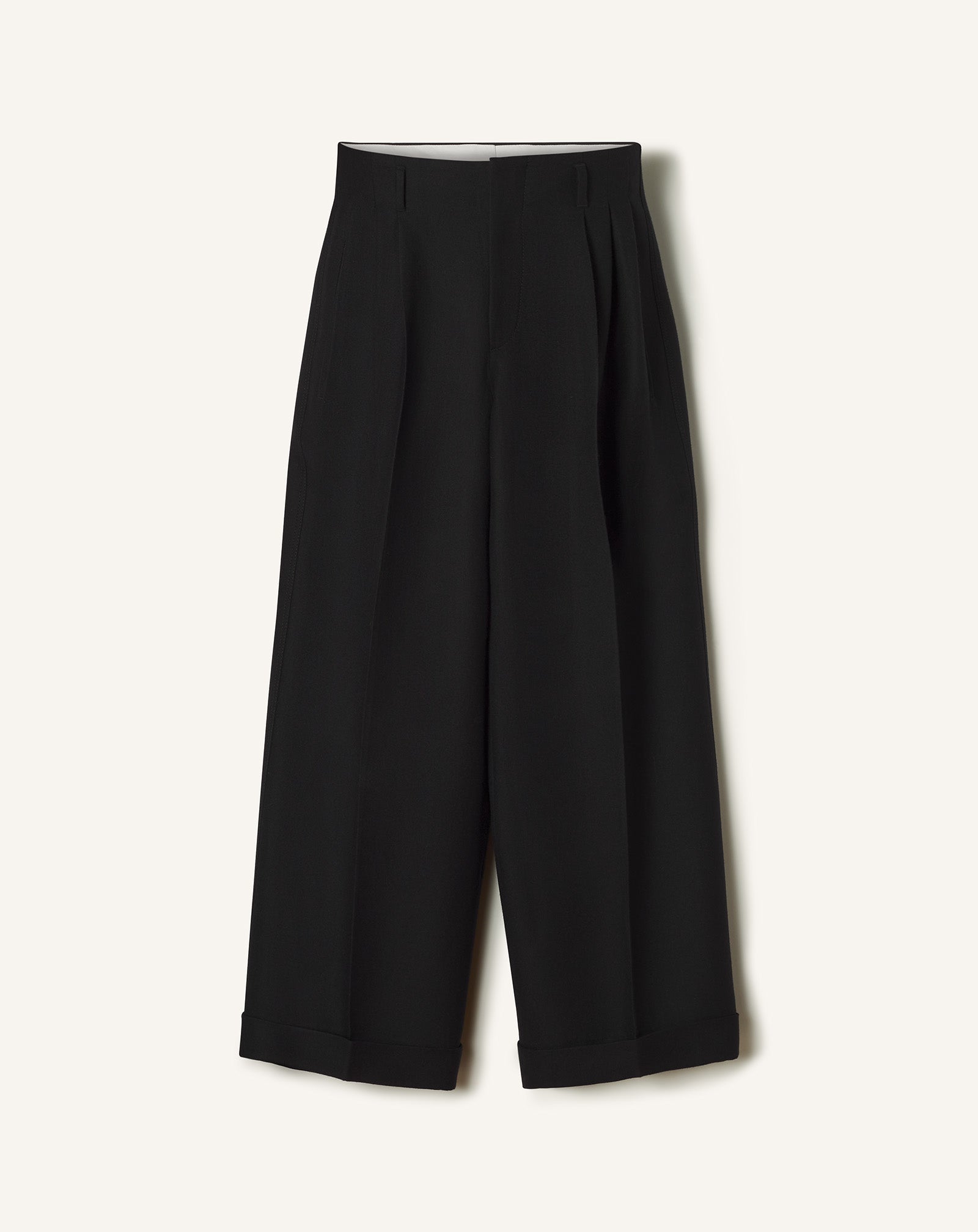 TRIPLE PLEATED PANTS