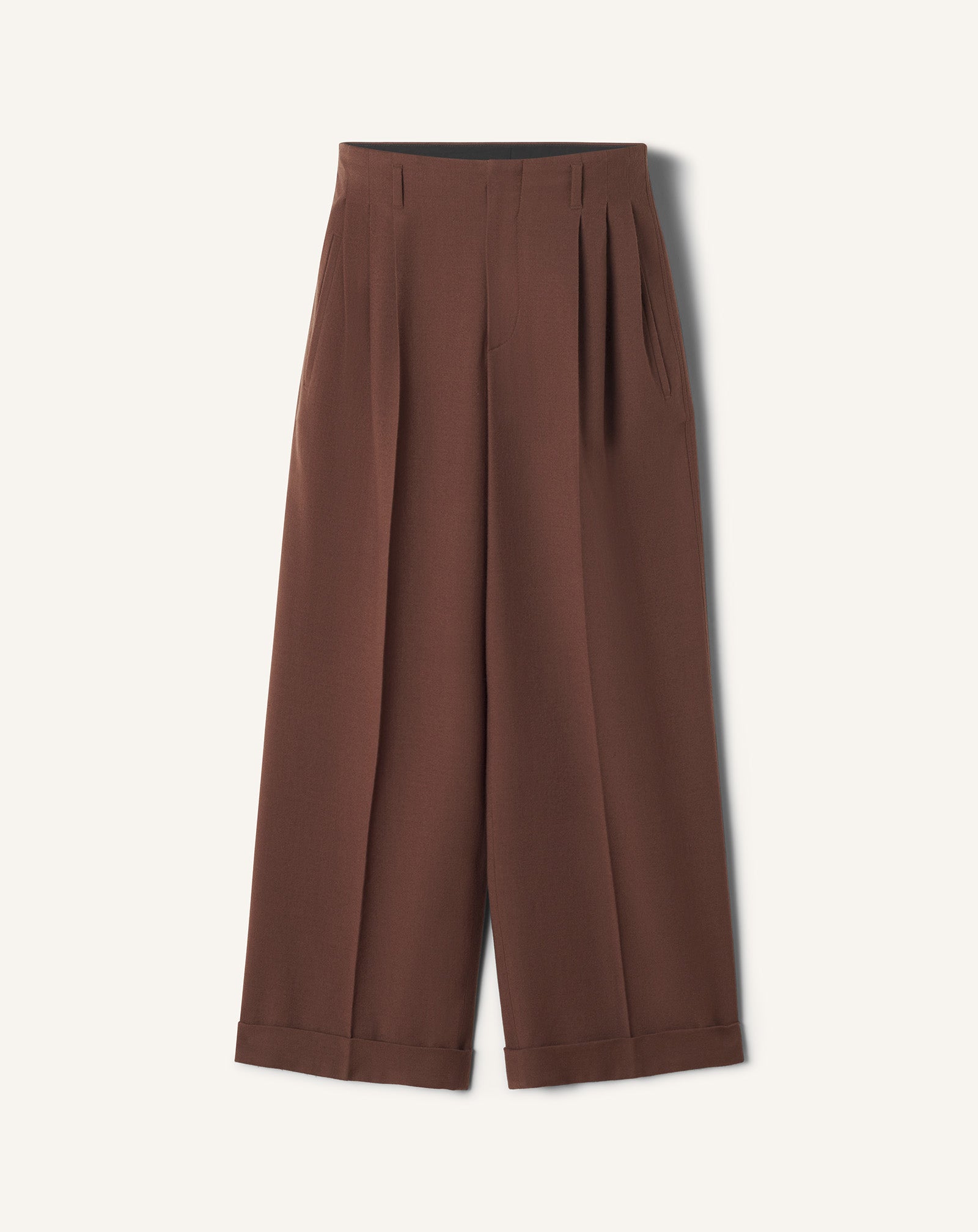 TRIPLE PLEATED PANTS