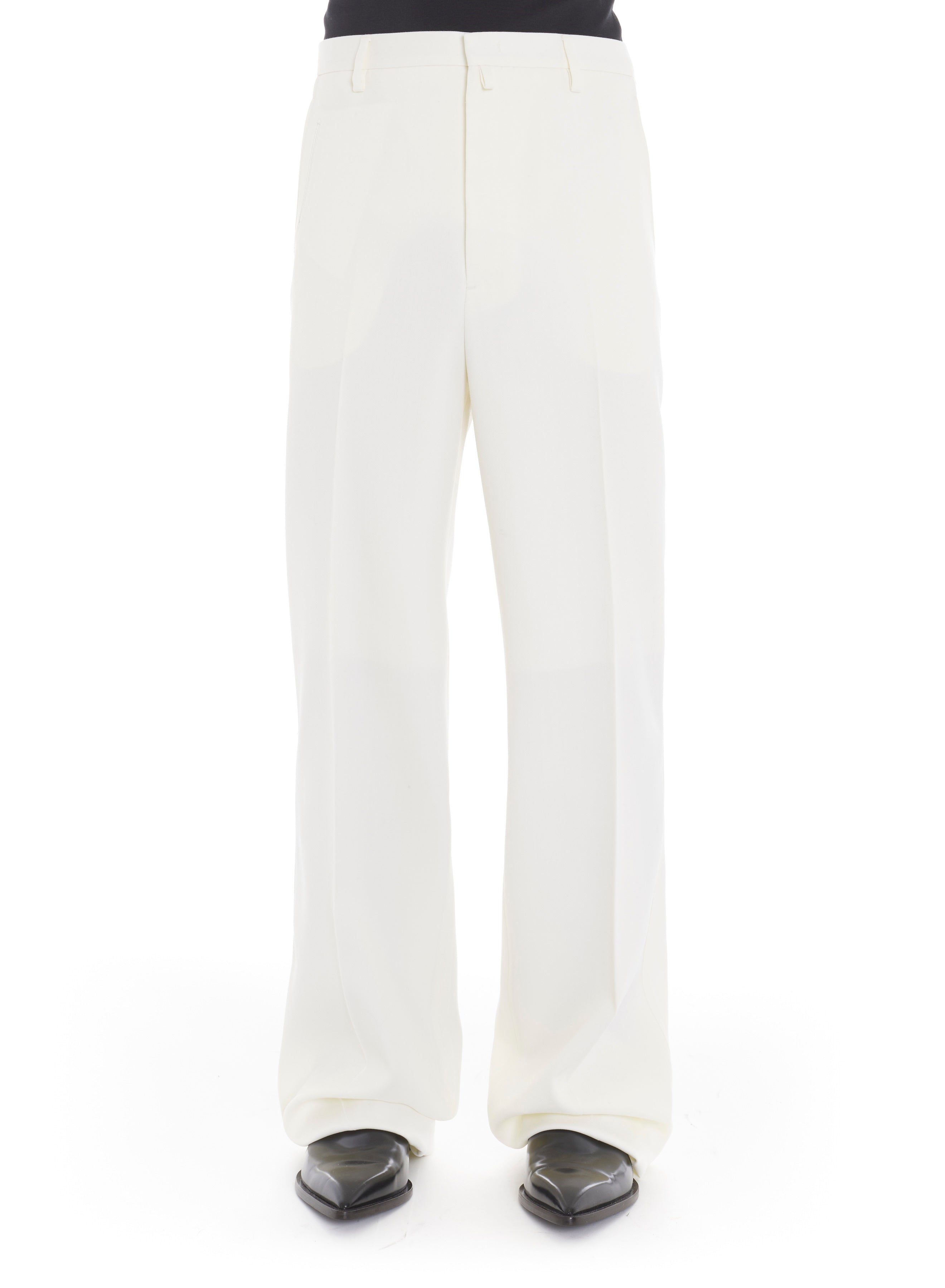 FLAT TAILORED TROUSERS