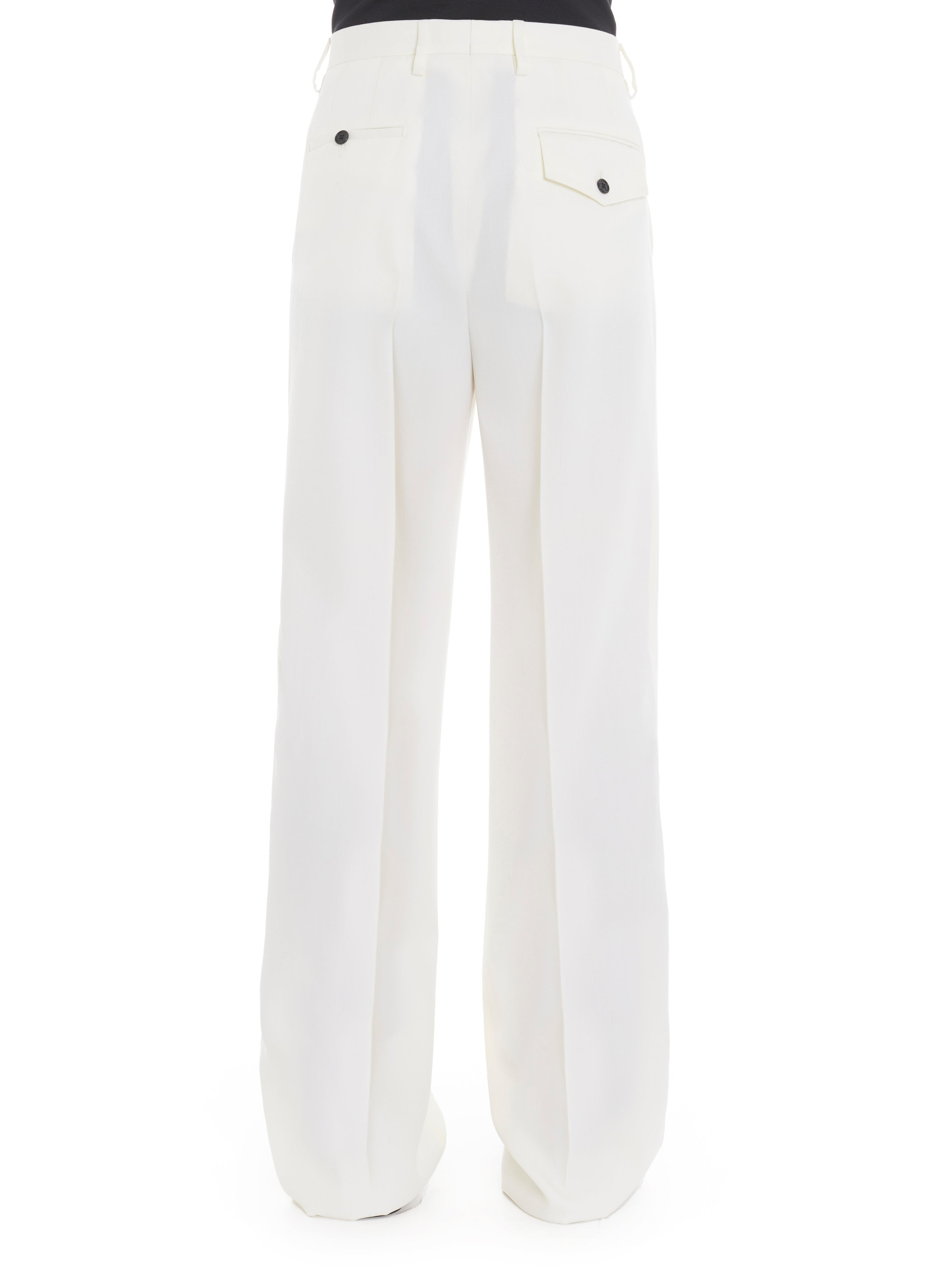 FLAT TAILORED TROUSERS
