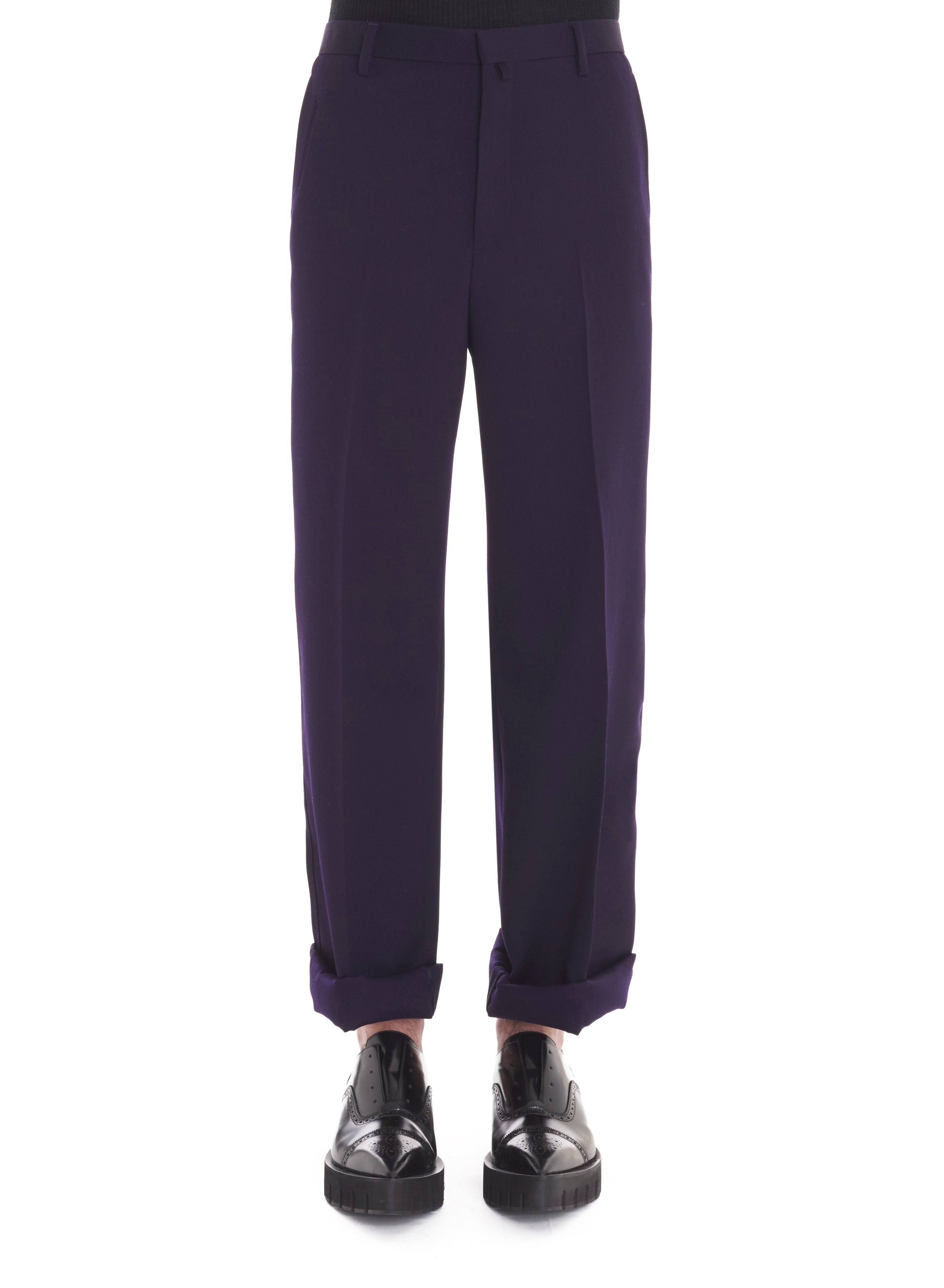 FLAT TAILORED TROUSERS