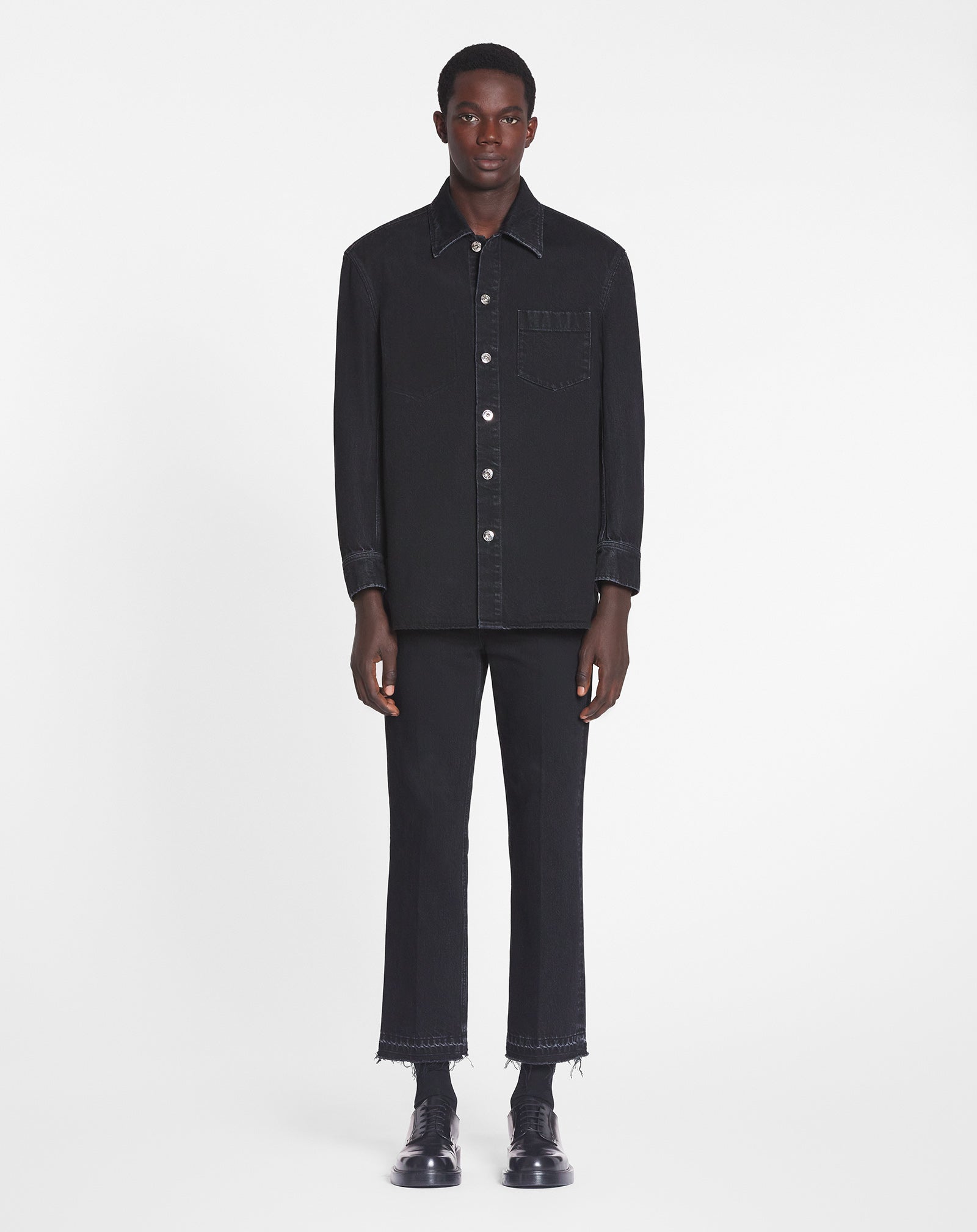STRAIGHT DENIM PANTS