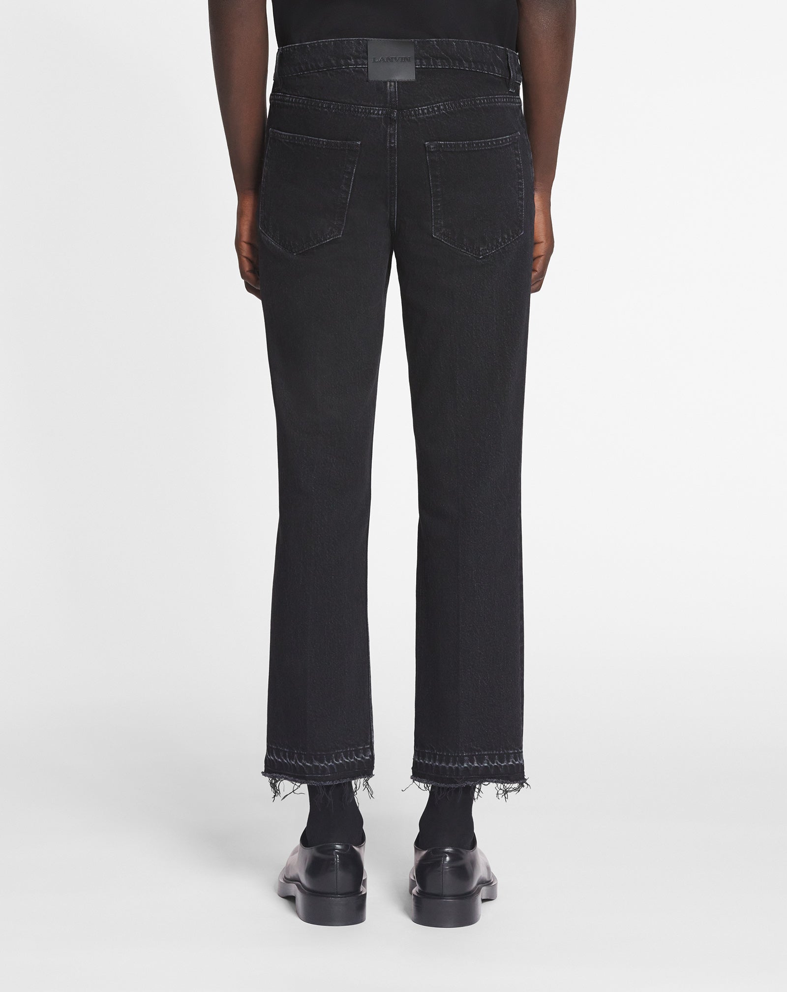 STRAIGHT DENIM PANTS