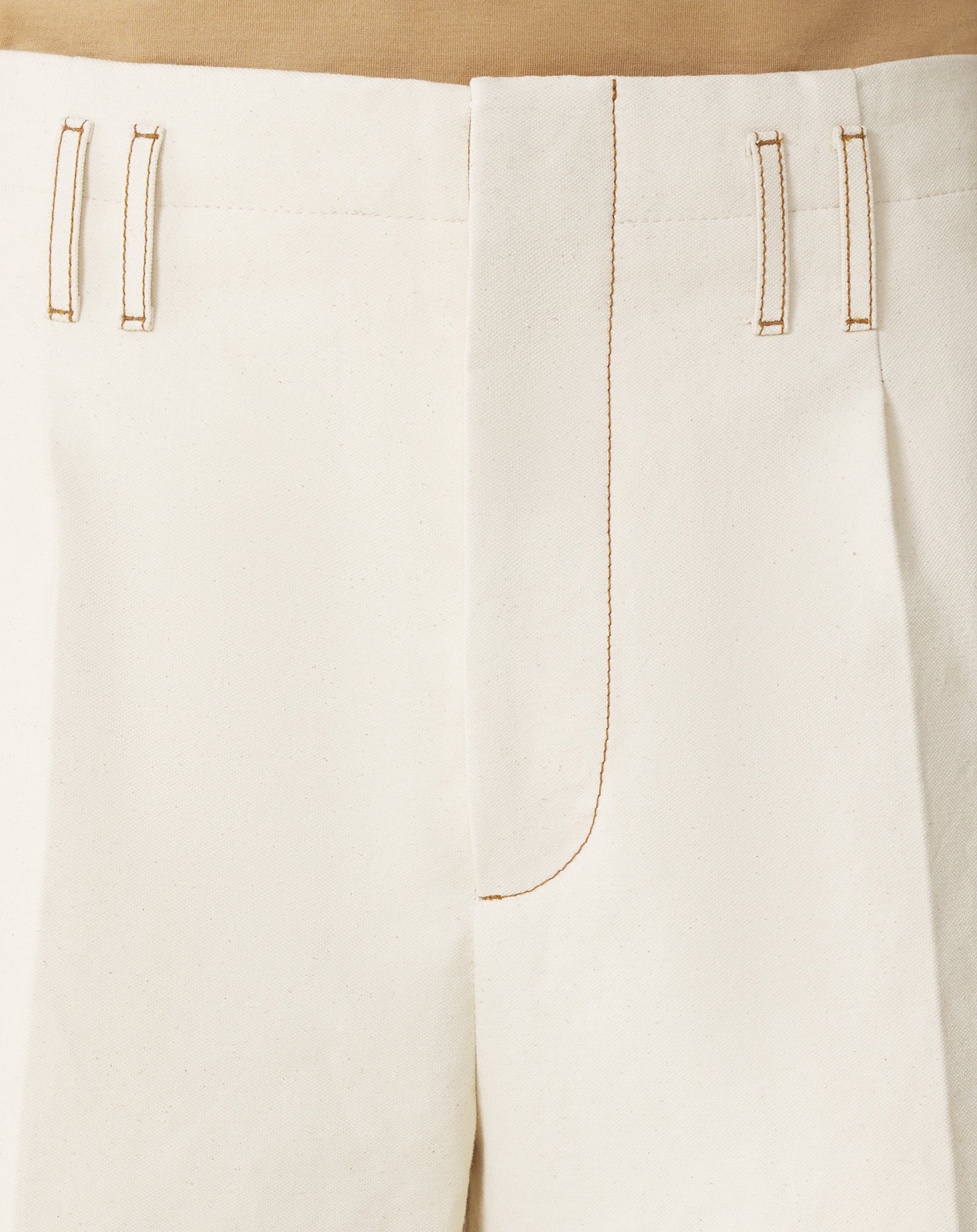 Short En Denim White | Lanvin