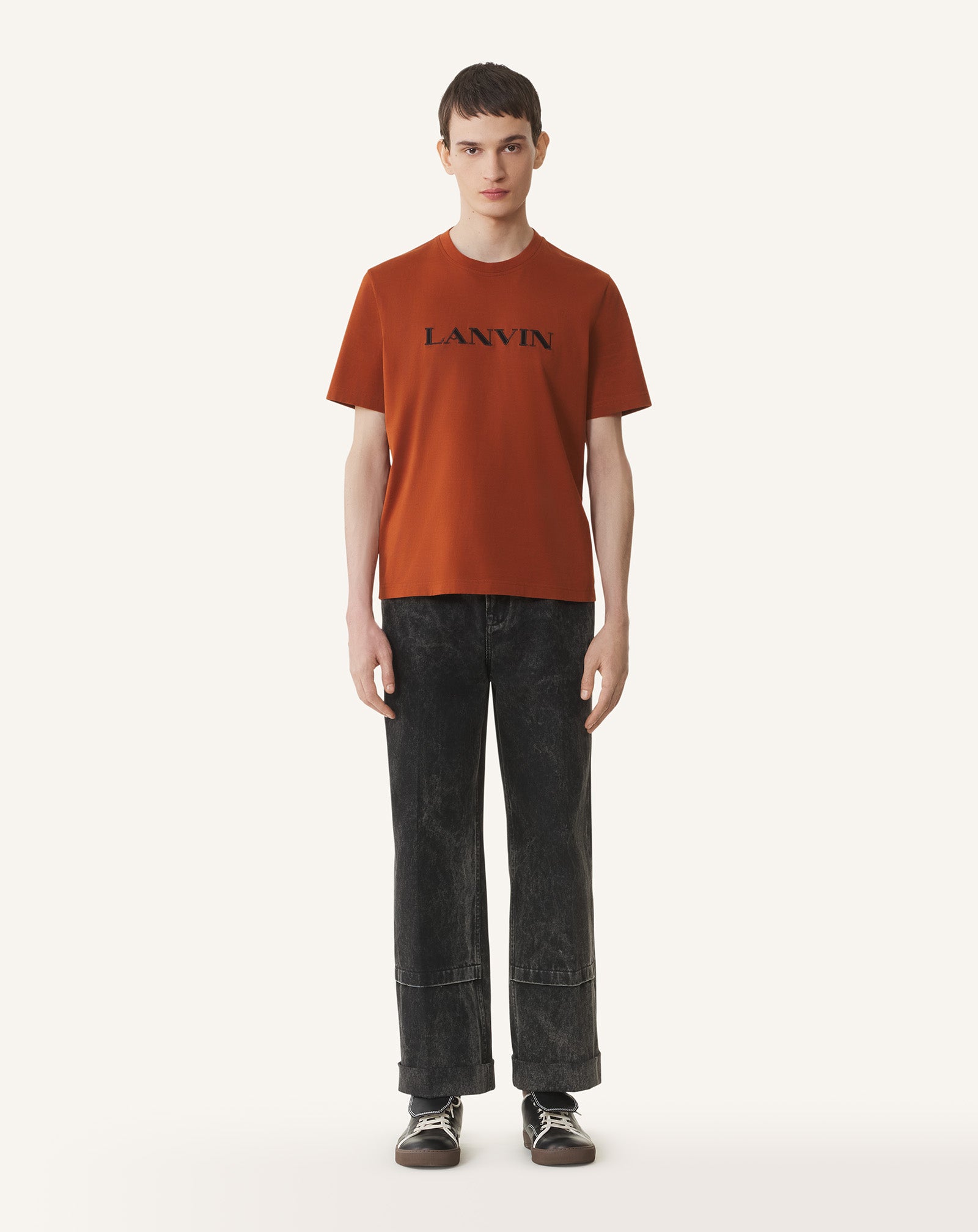 DENIM CHINO PANTS