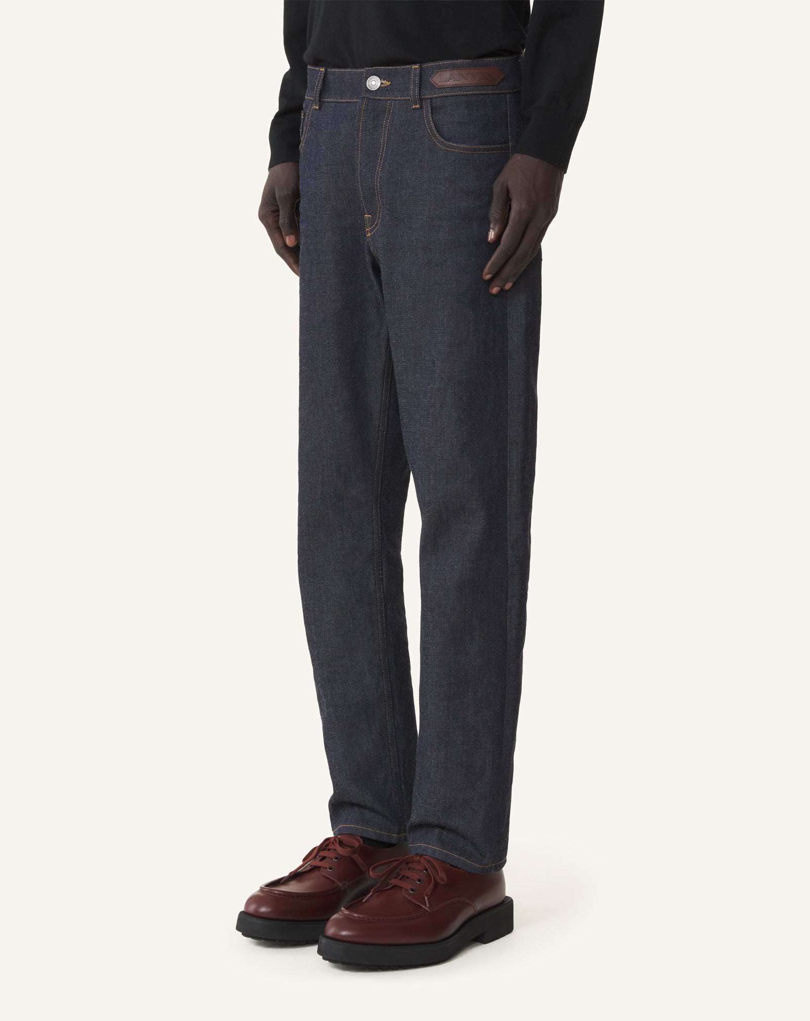 Blue Straight-leg Denim Pants | Lanvin
