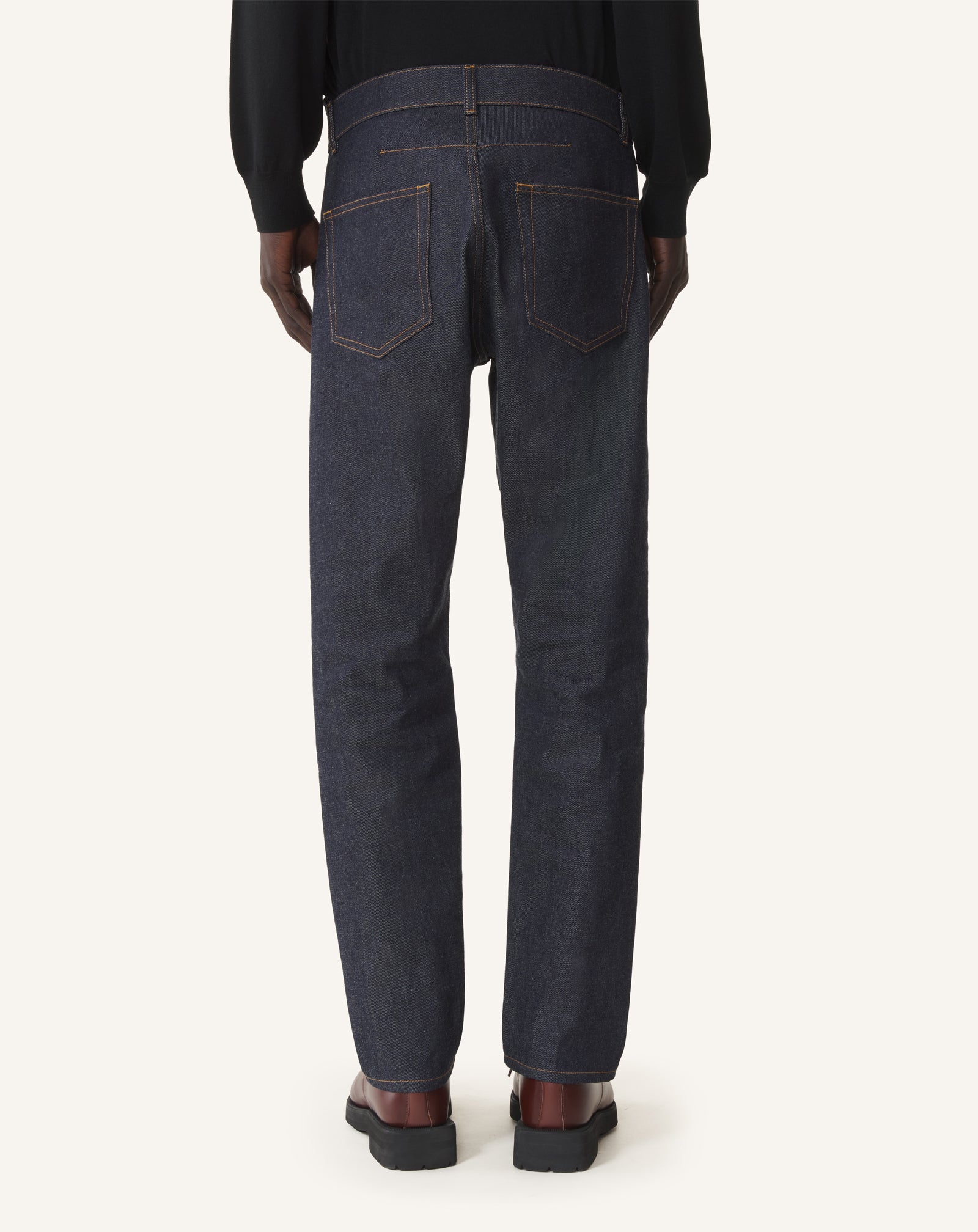 Blue Straight-leg Denim Pants | Lanvin