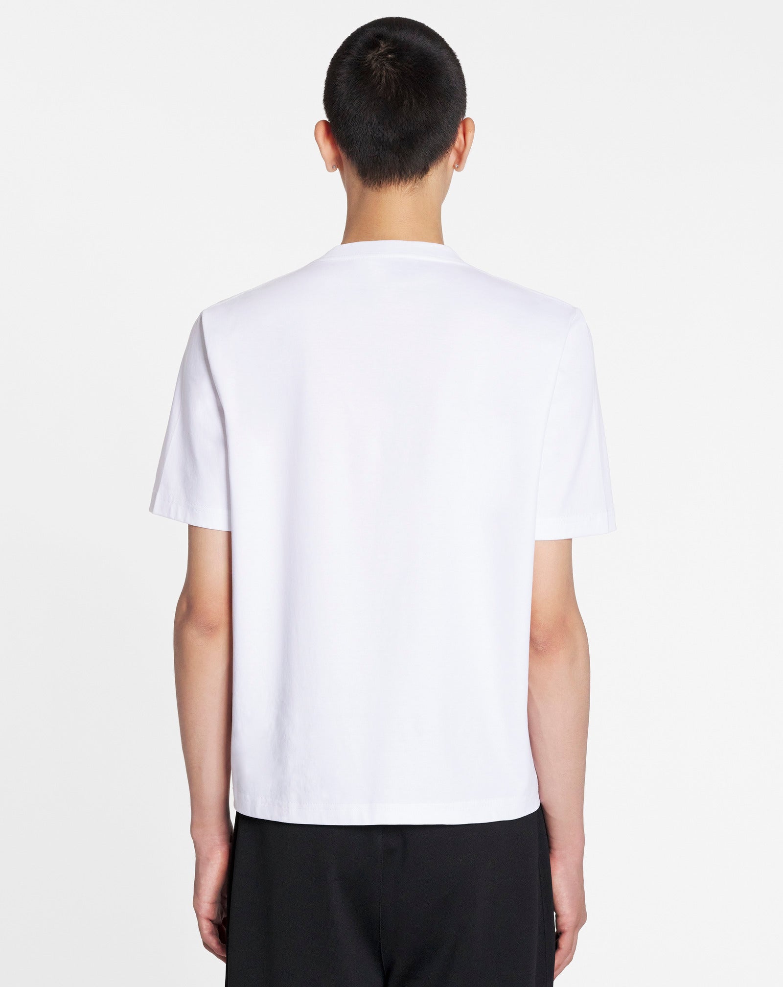 LANVIN TONAL EMBROIDERIE T-SHIRT