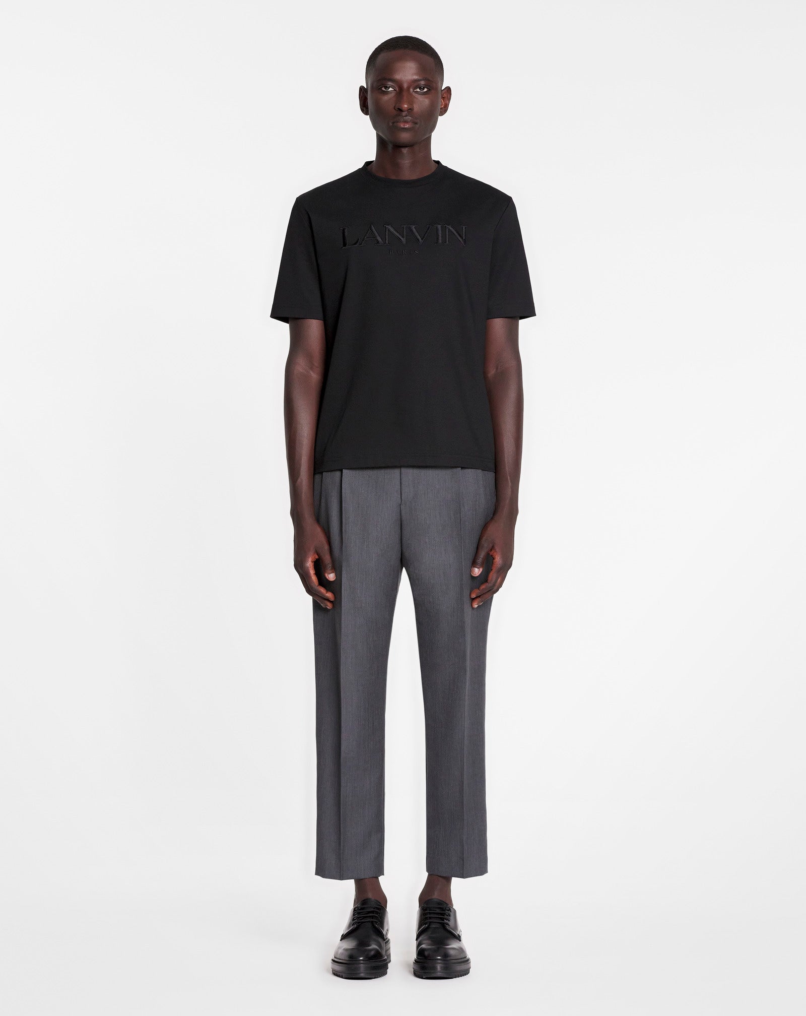 LANVIN TONAL EMBROIDERIE T-SHIRT