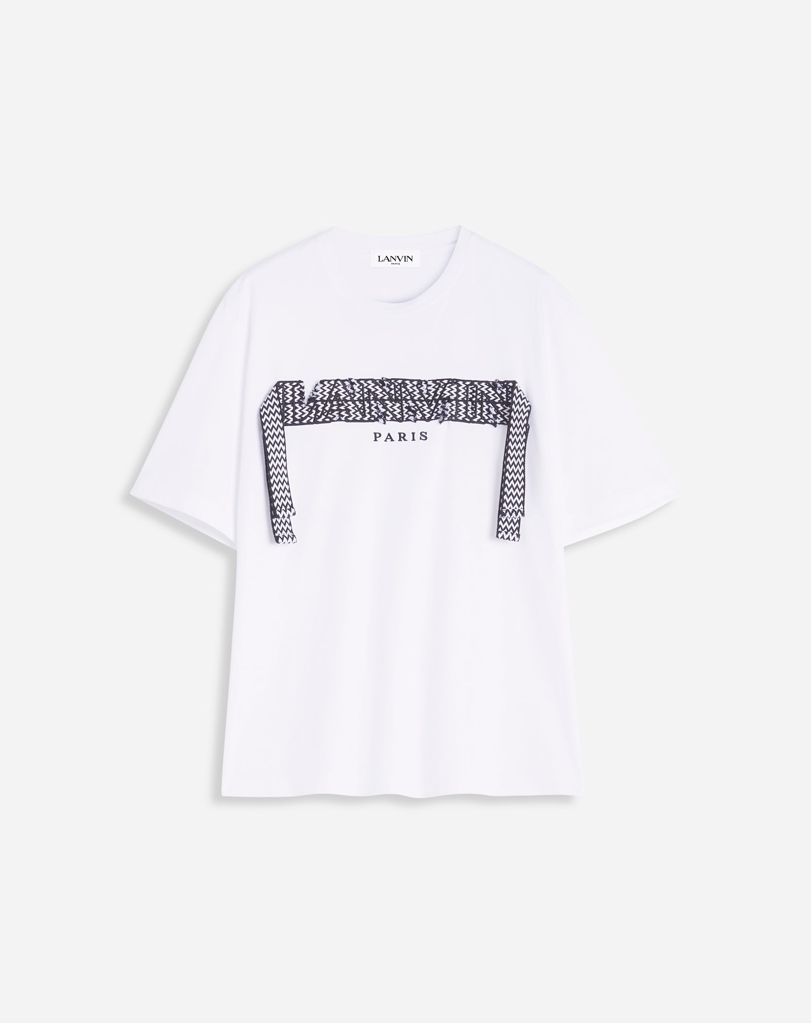 LANVIN CURB LACE T-SHIRT