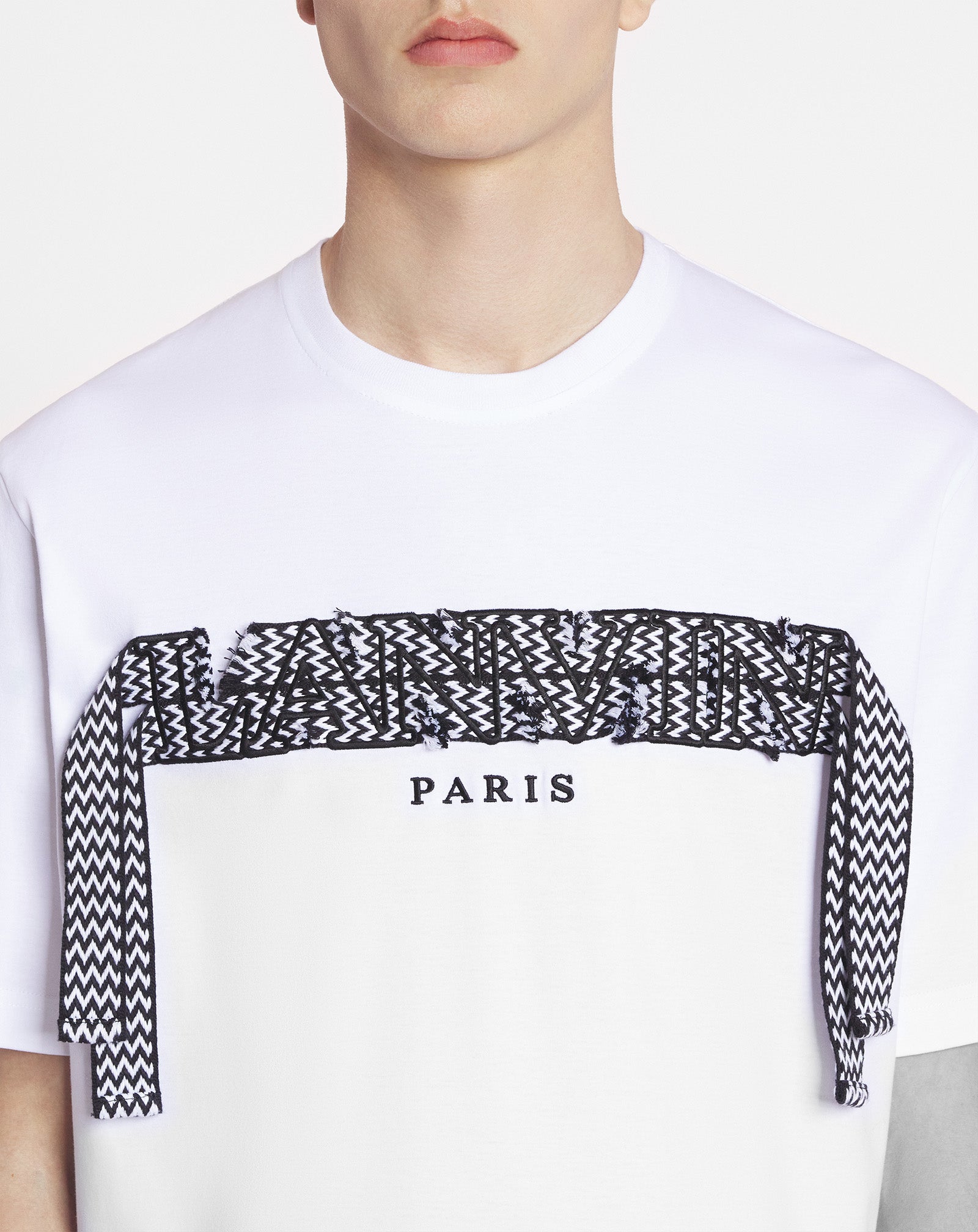 LANVIN CURB LACE T-SHIRT