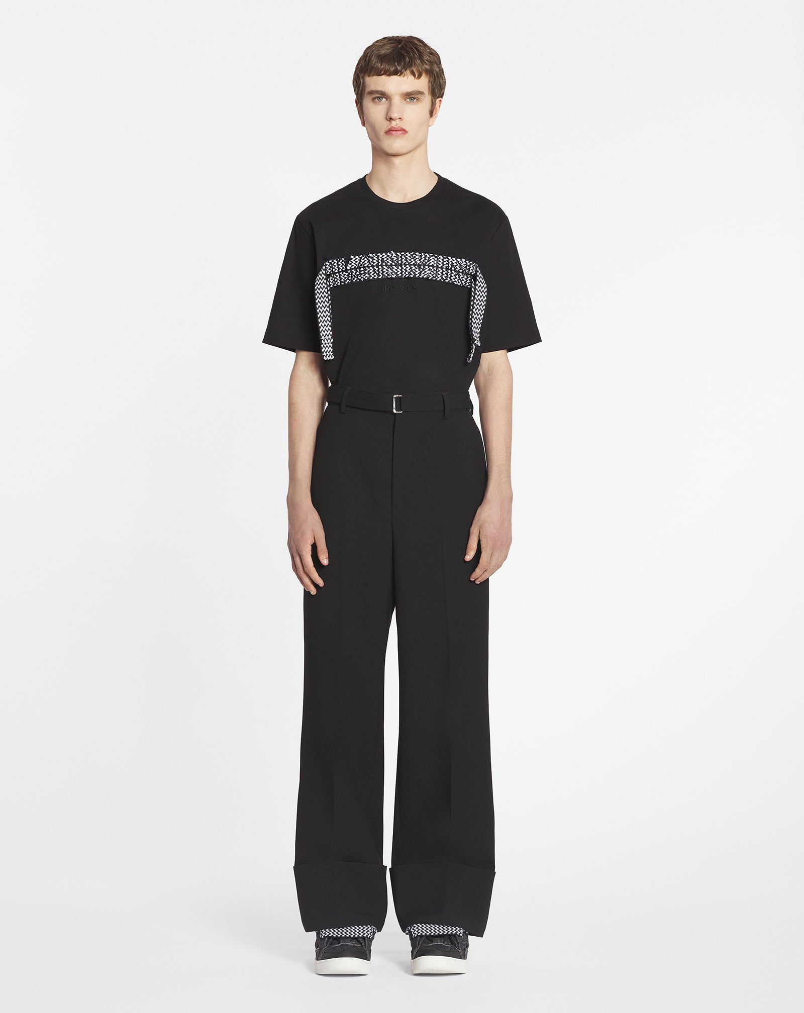 LANVIN CURB LACE T-SHIRT