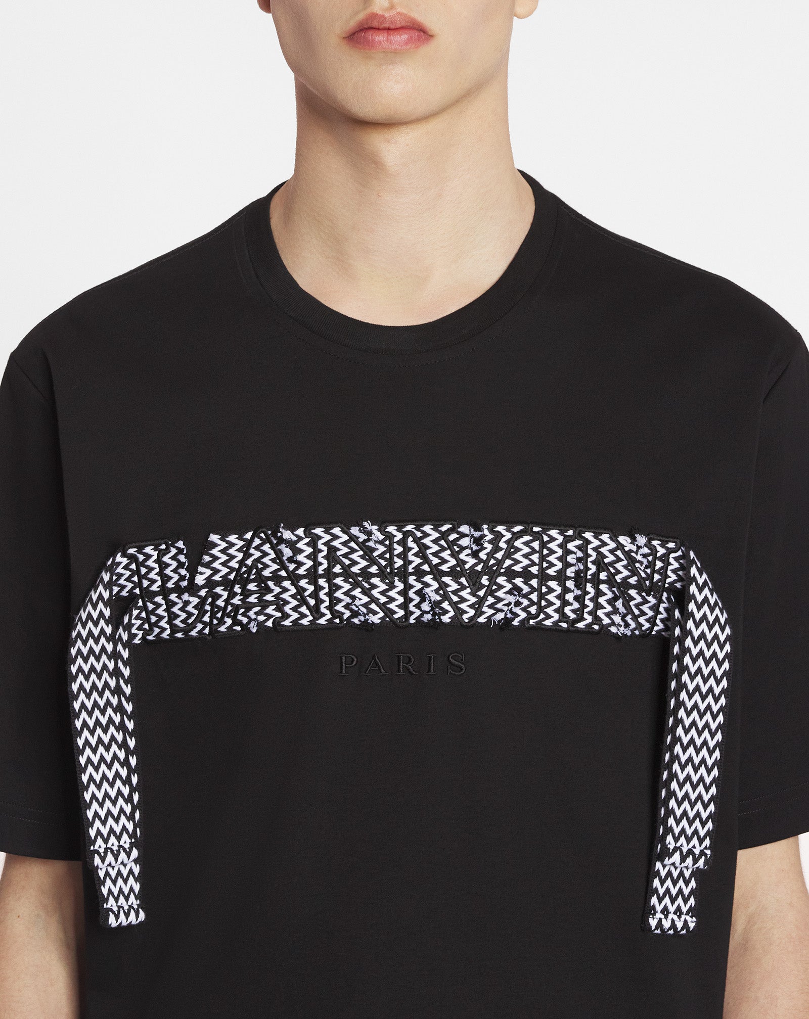 LANVIN CURB LACE T-SHIRT
