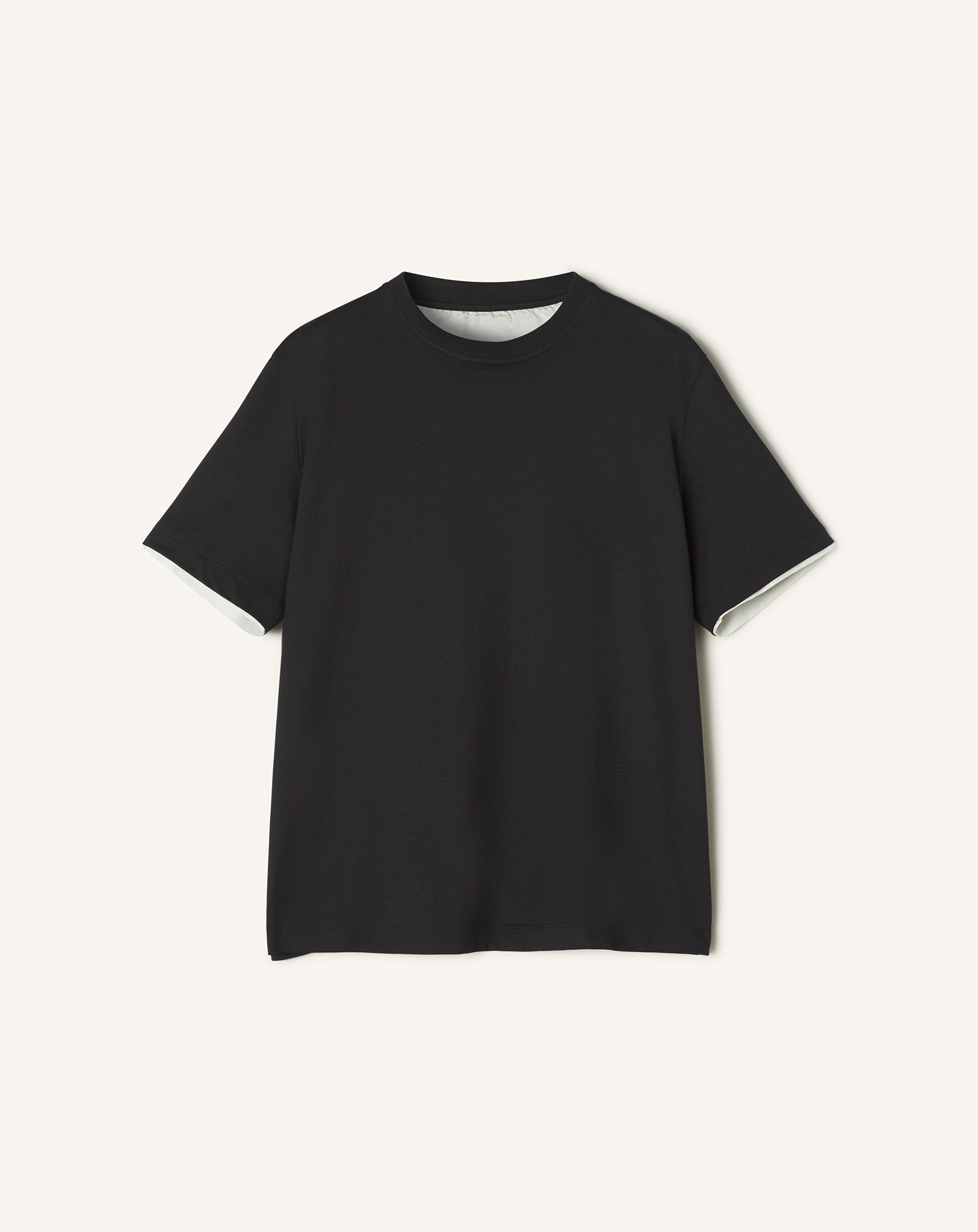 T-SHIRT WITH SILK DETAILS RM-TS0112-J040-H2510XS