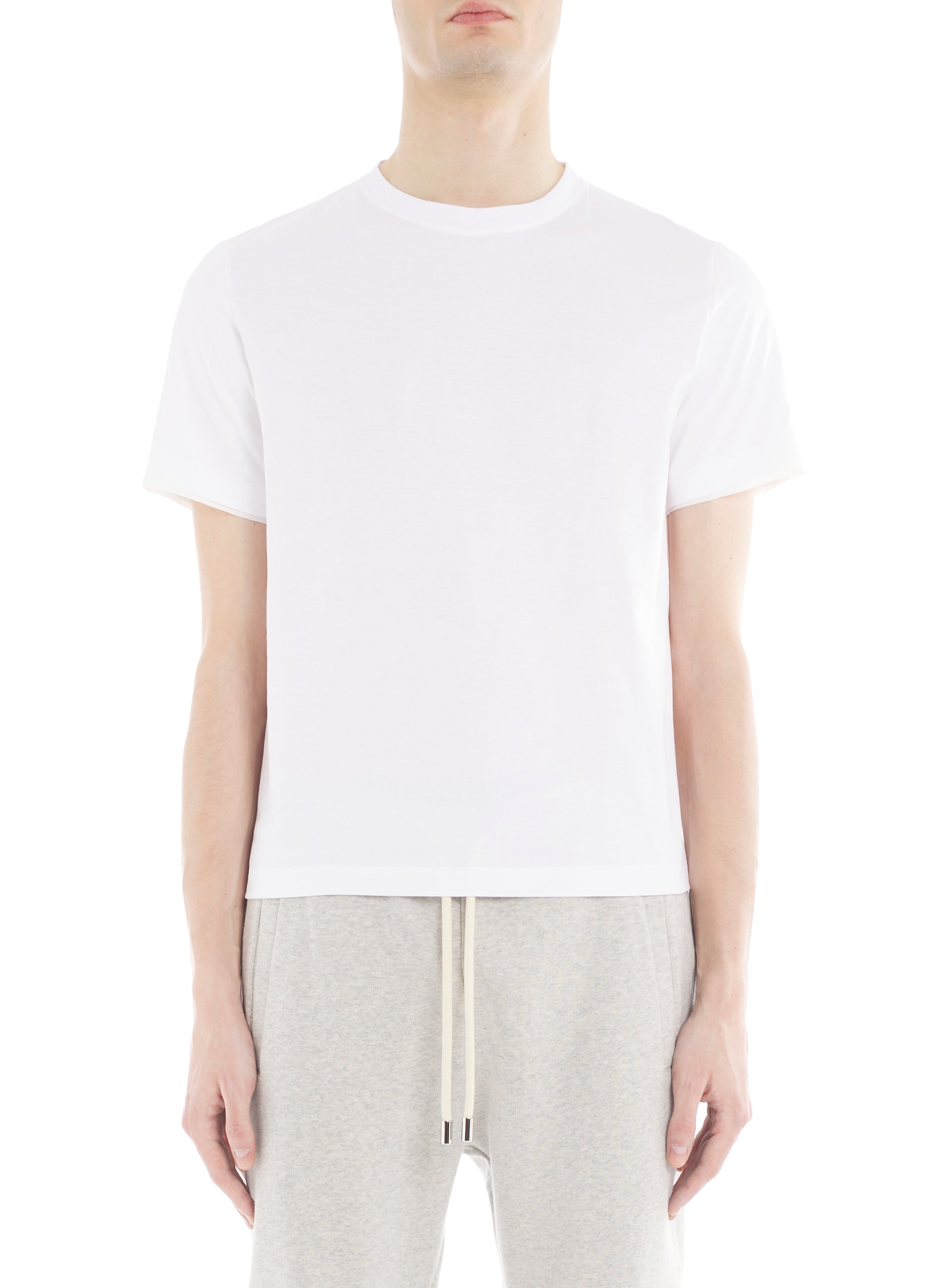 SILK DETAIL T-SHIRT